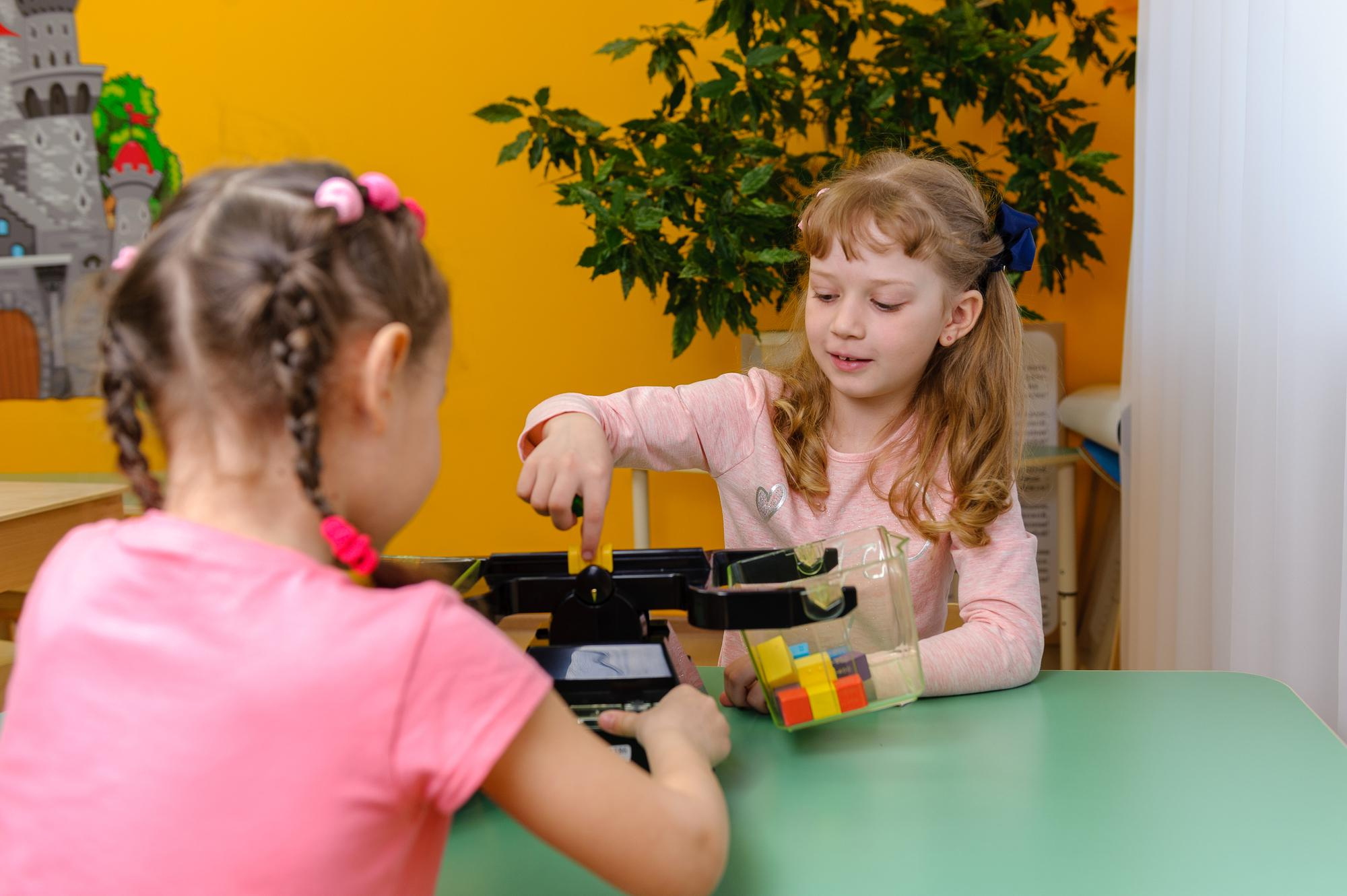 На занятиях