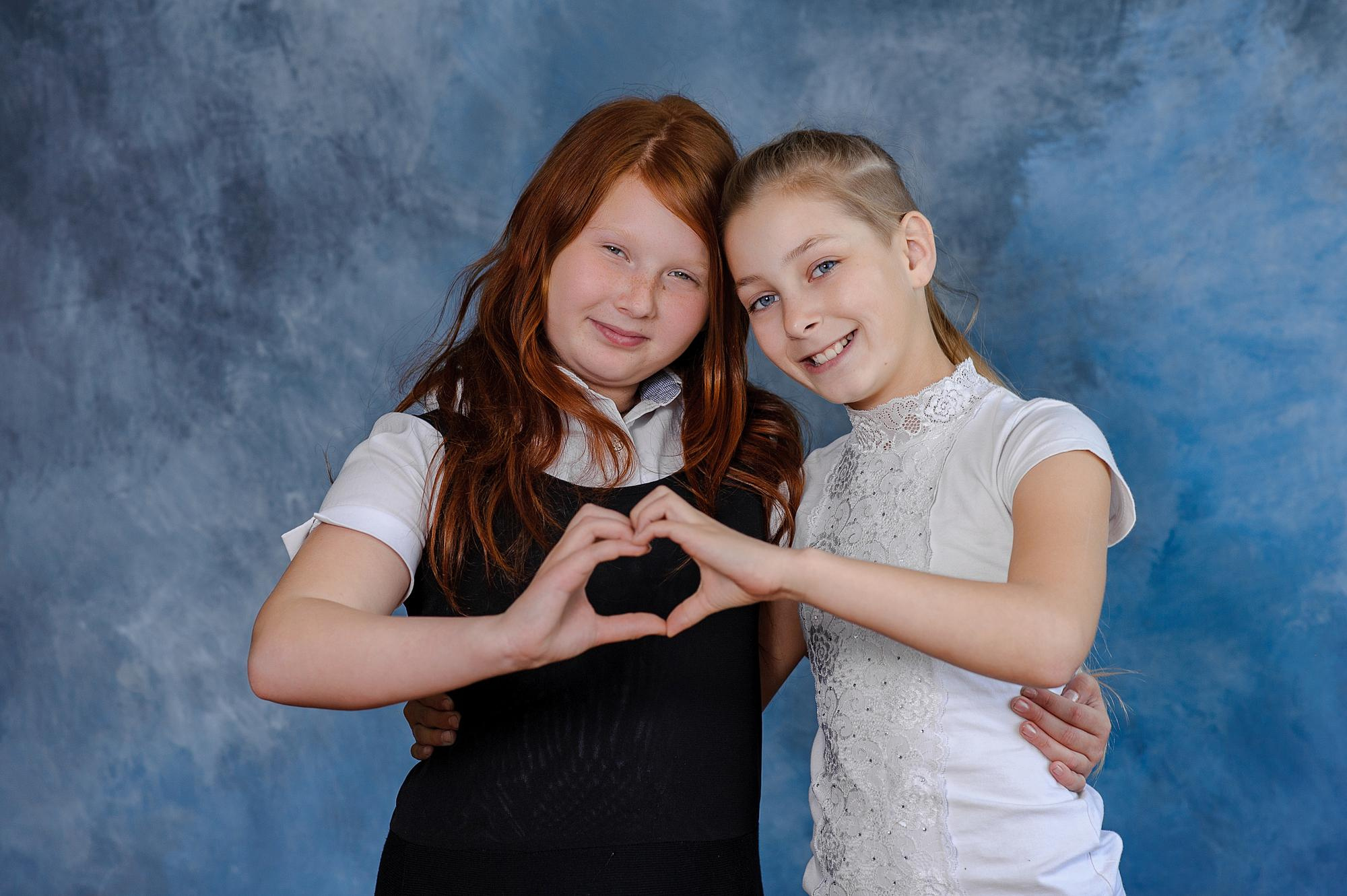 Портреты, школьники