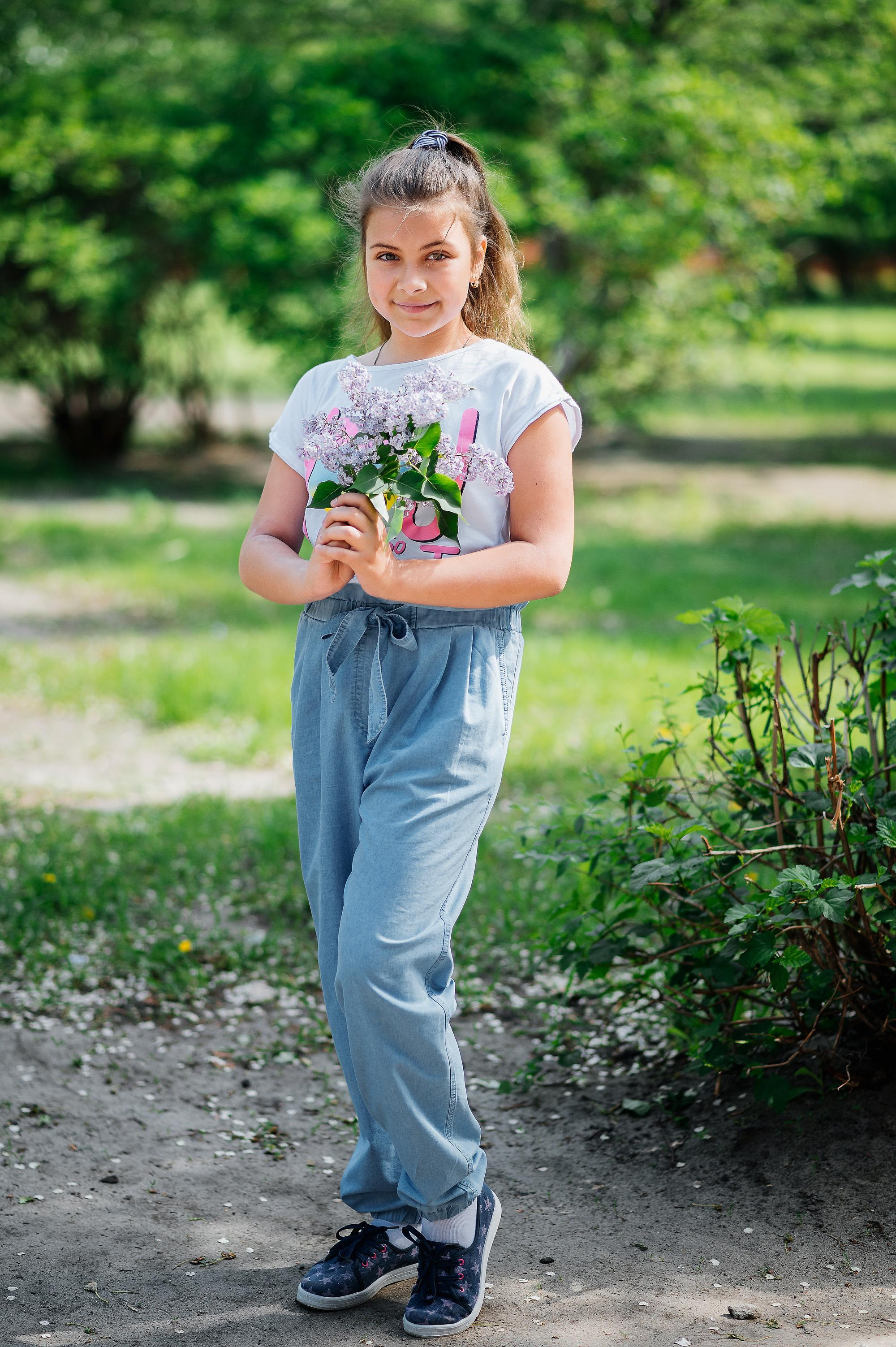 Школьники, фото на улице