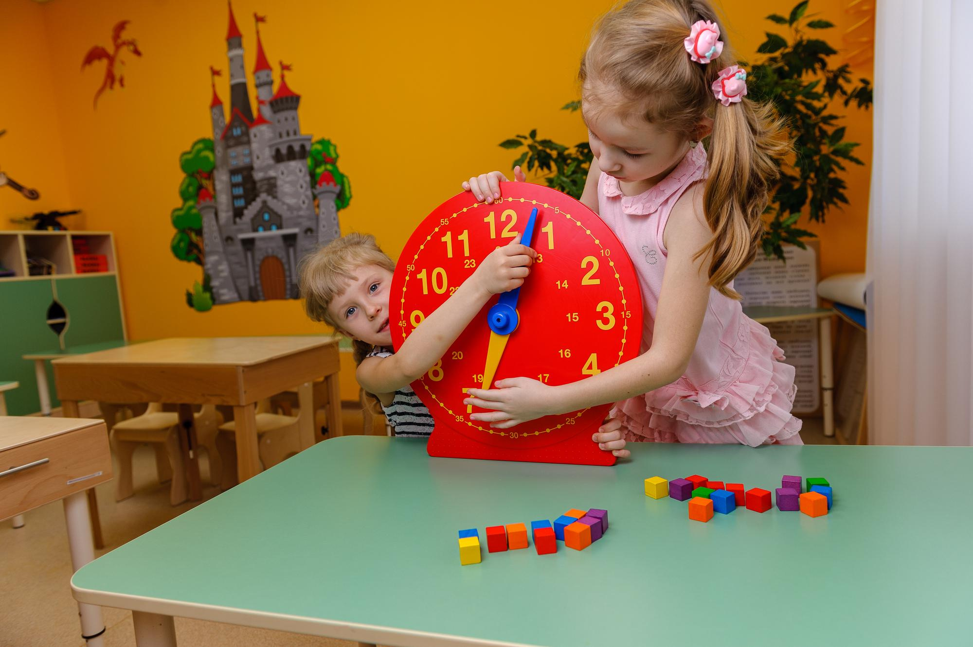 На занятиях