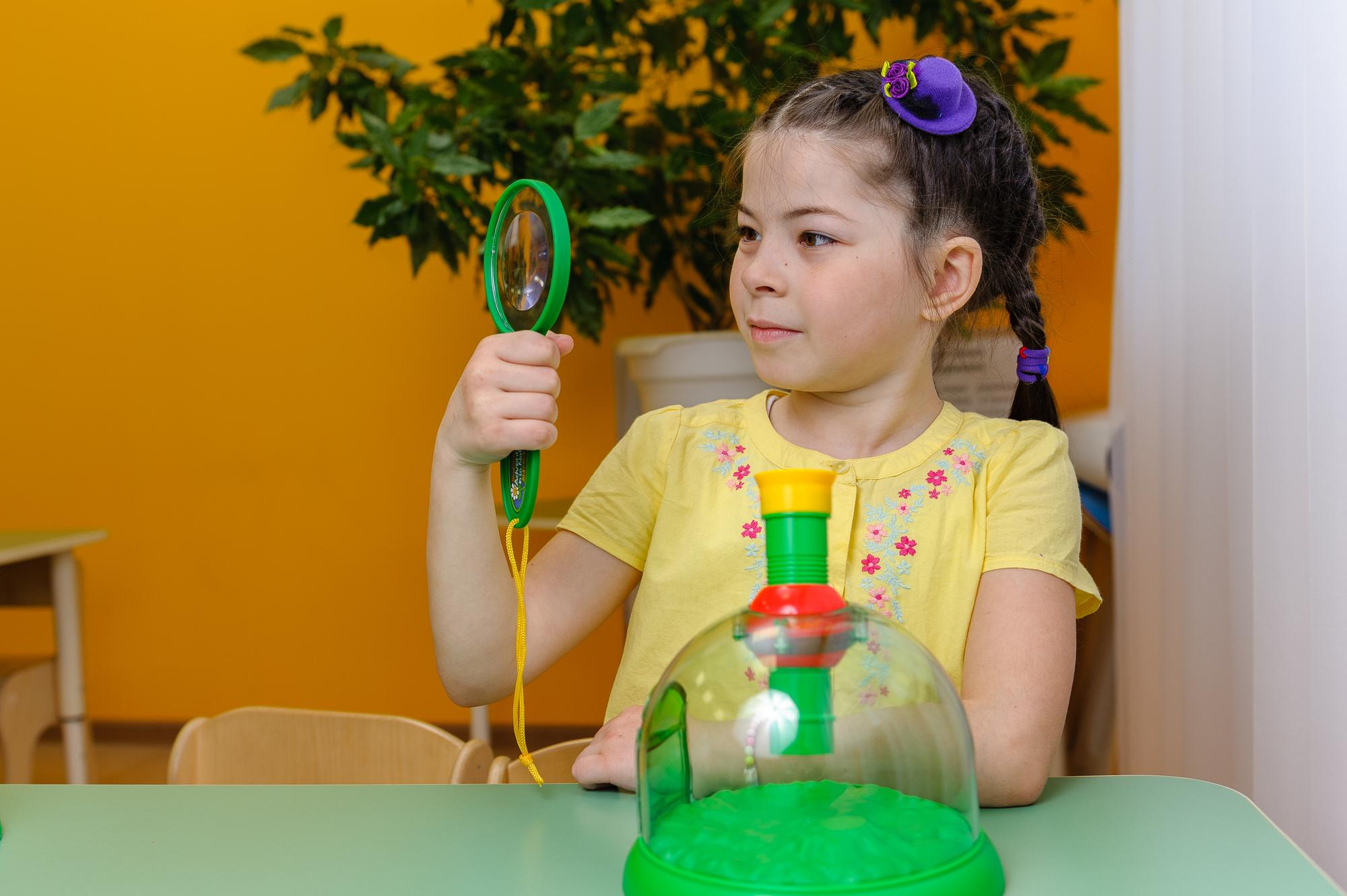 На занятиях