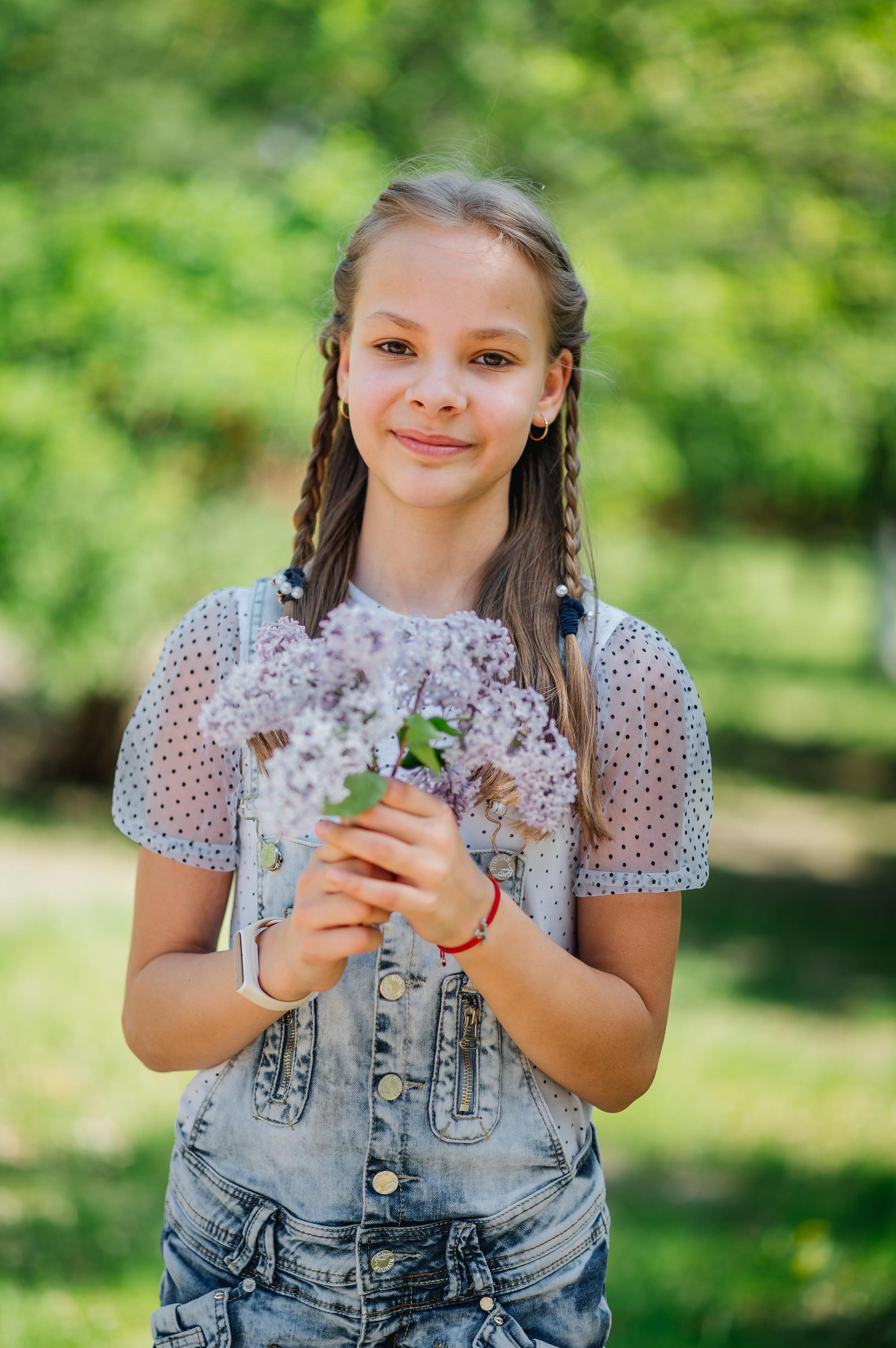 Школьники, фото на улице