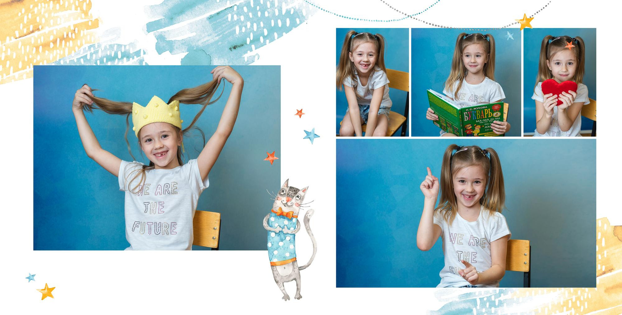 Персональная фотокнига + выпускной