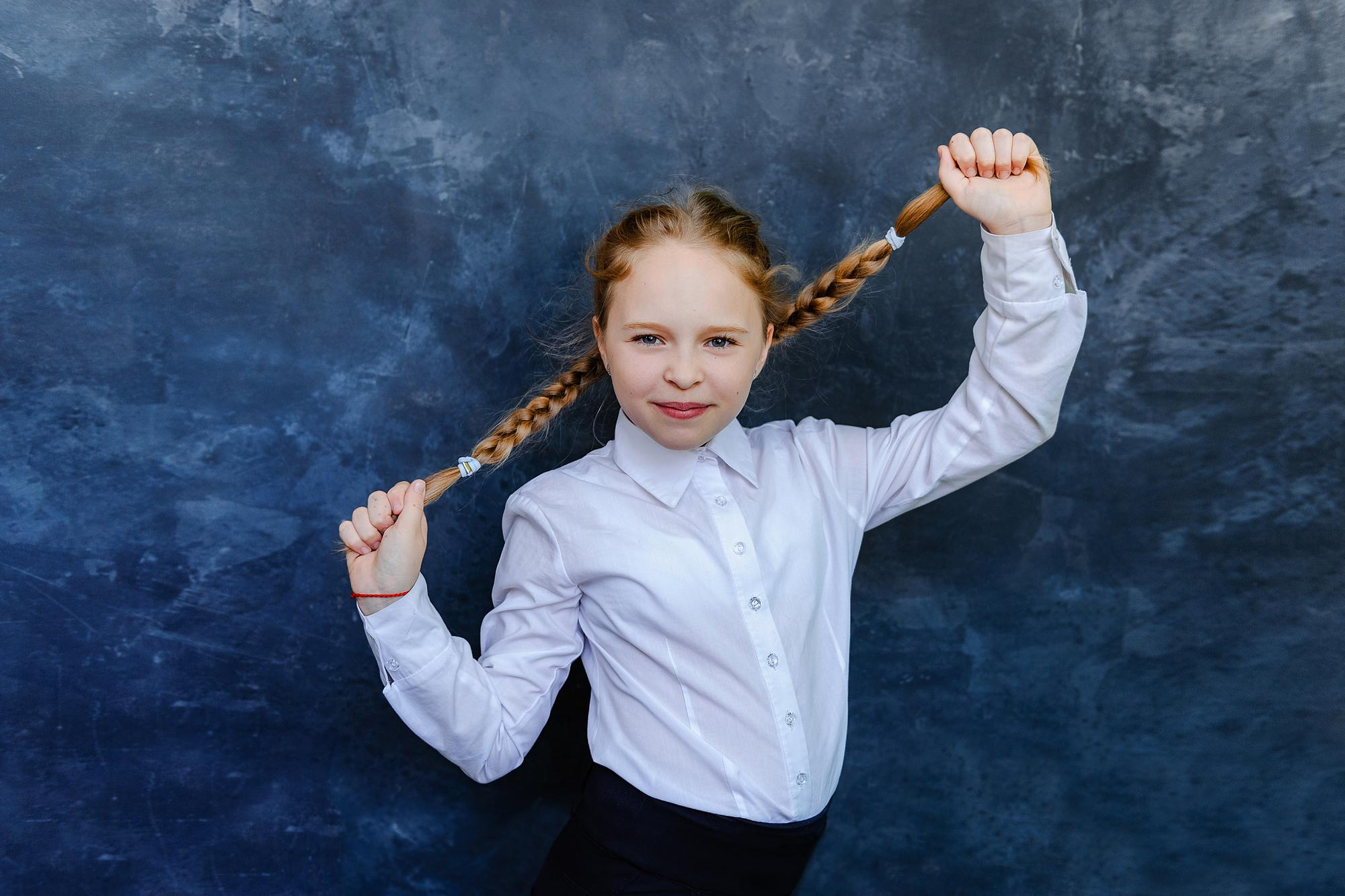 Портреты, школьники