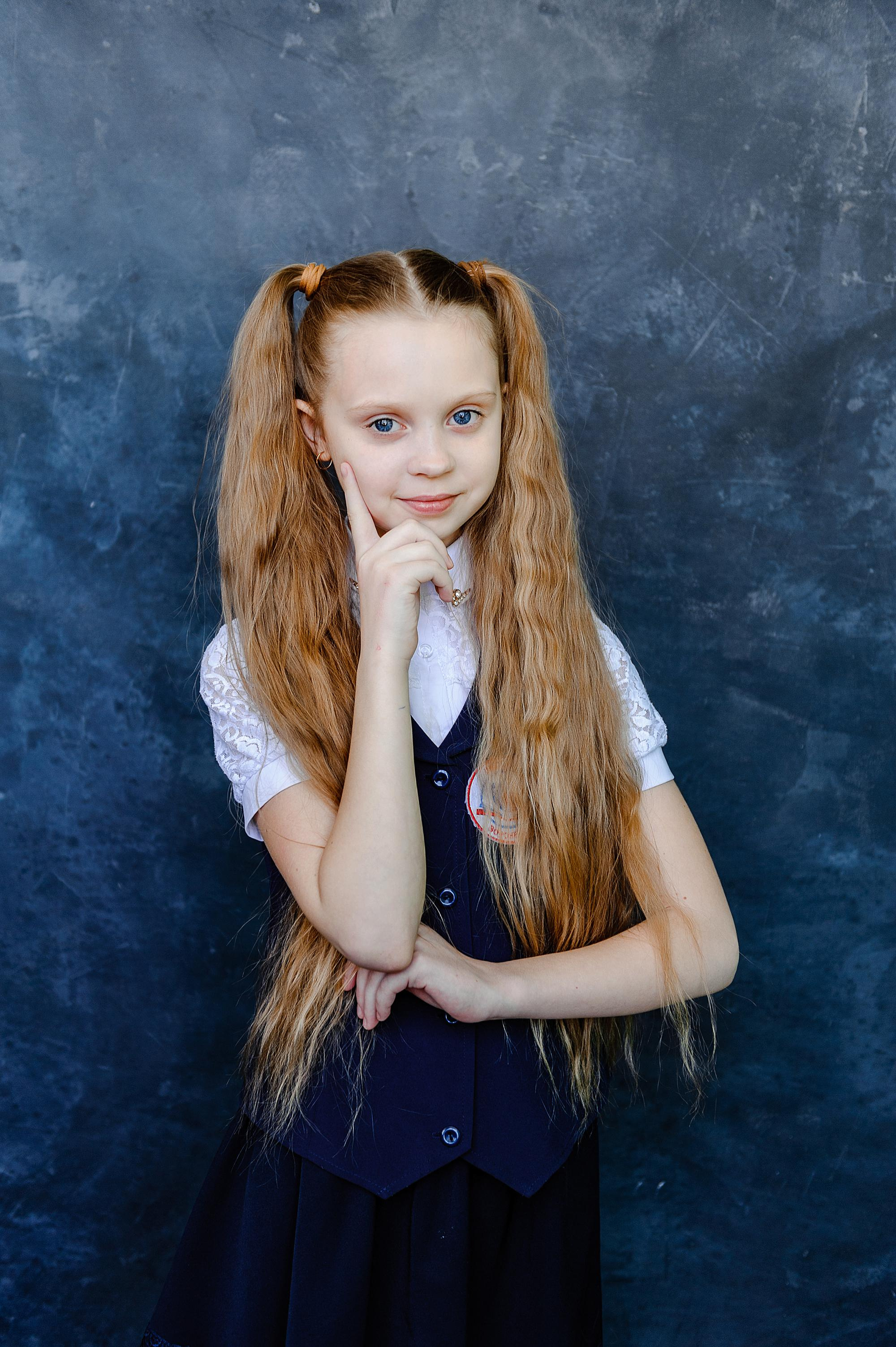 Портреты, школьники