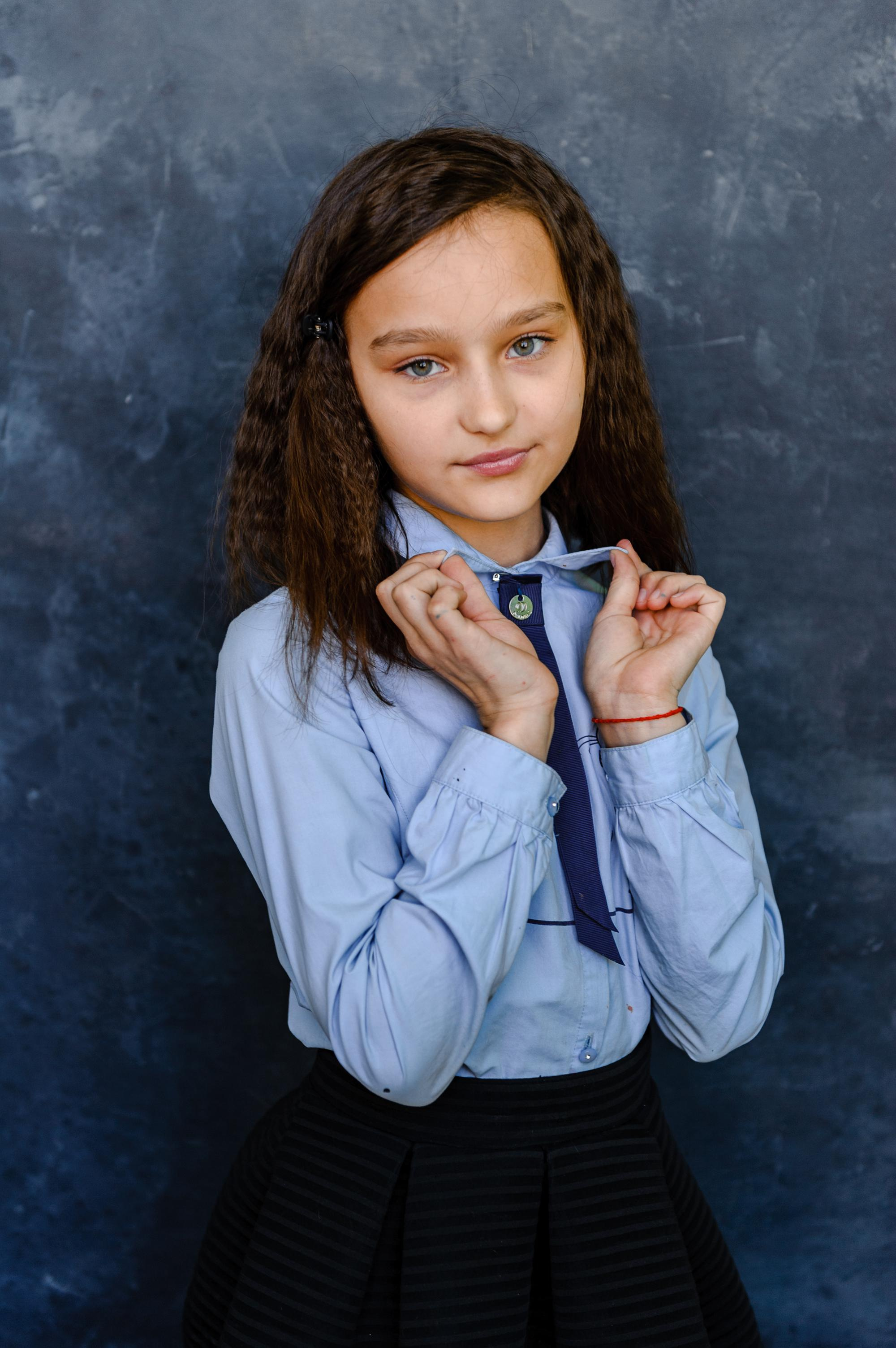 Портреты, школьники