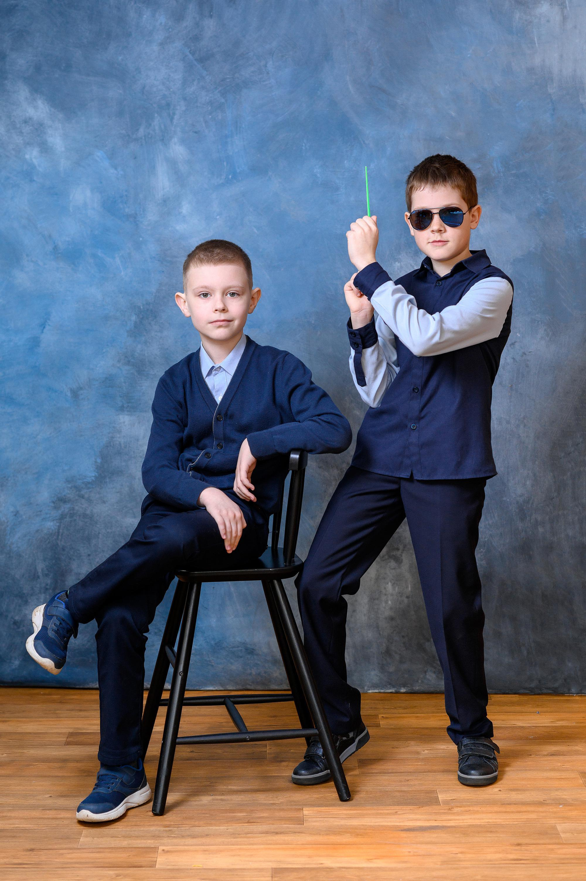 Портреты, школьники