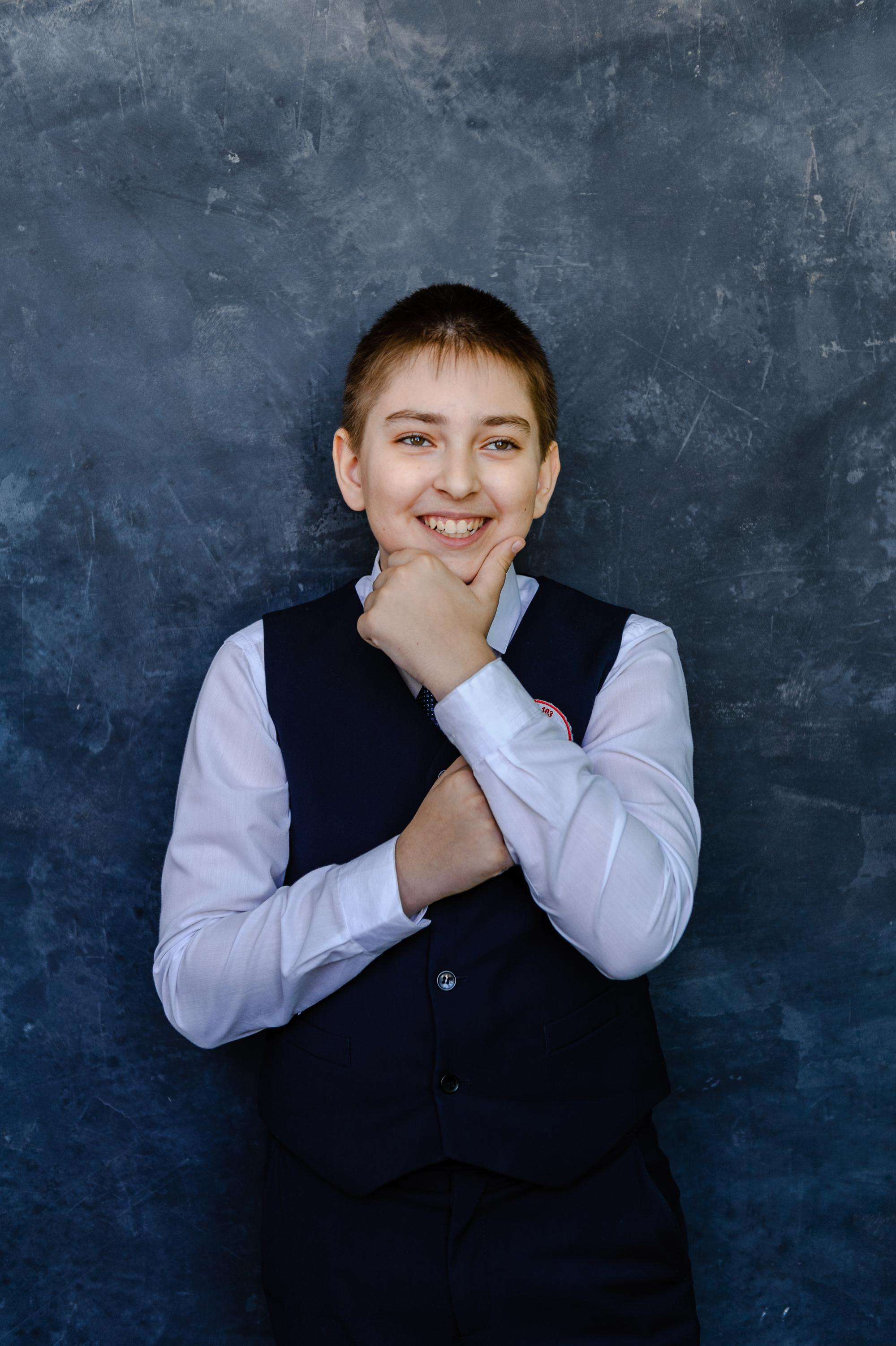 Портреты, школьники