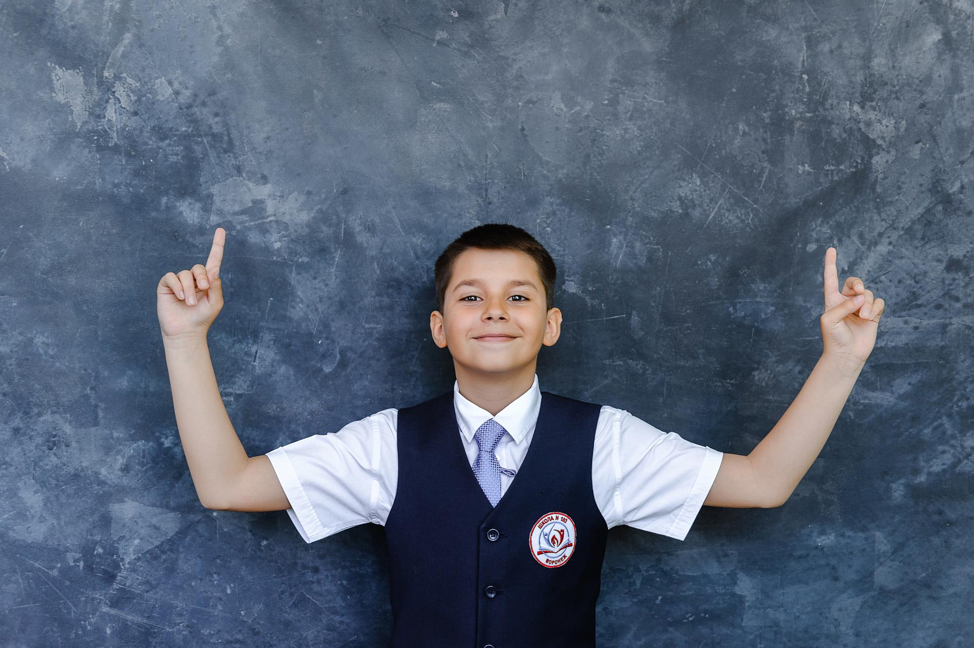 Портреты, школьники