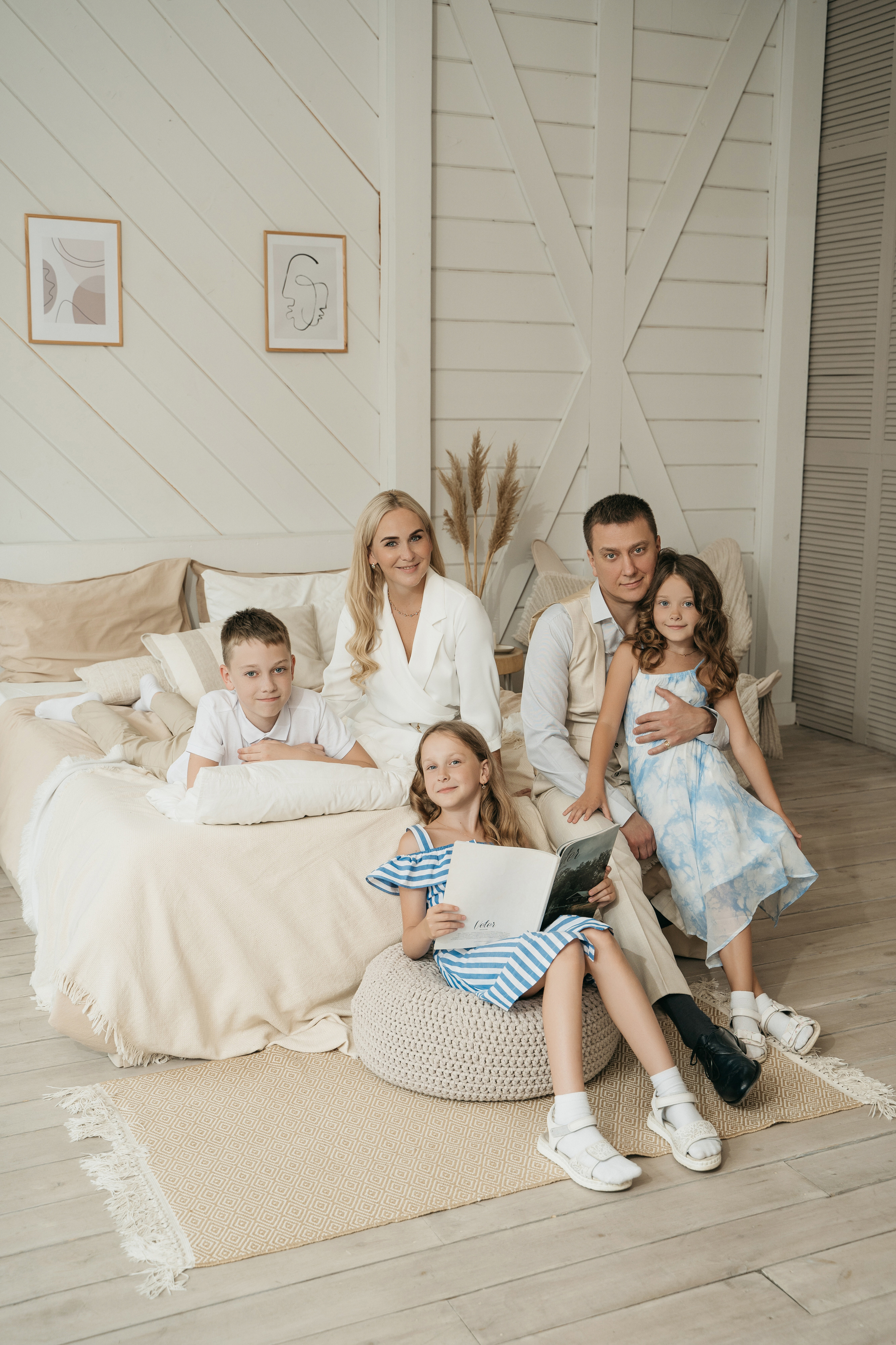 Семья Моржериных. Фотограф Татьяна Мамонтова