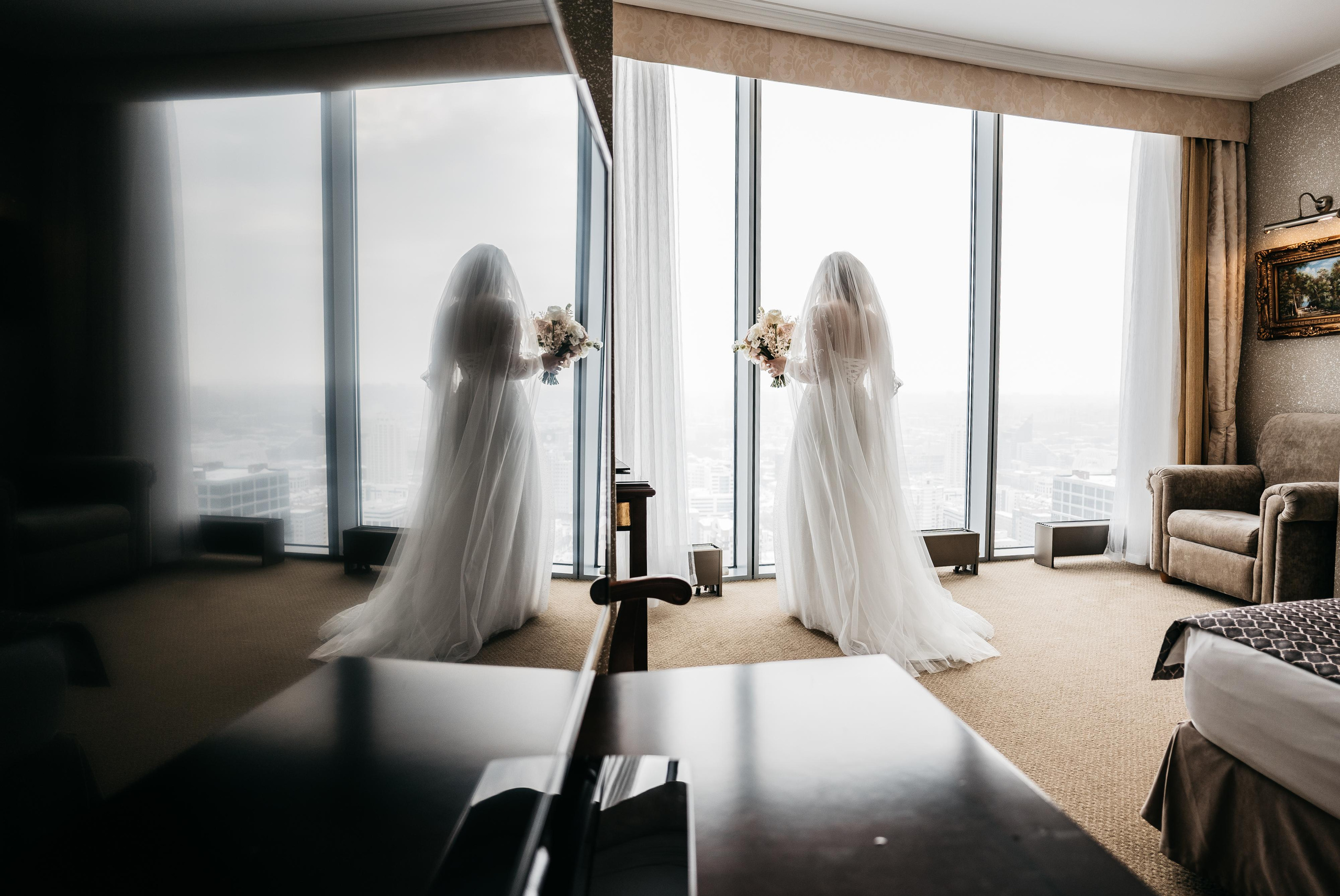 Свадебная фотосессия в Екатеринбурге, свадебная фотосессия в фотостудии Лаборатория, сниму красиво ваше событие. Фотограф Татьяна Мамонтова