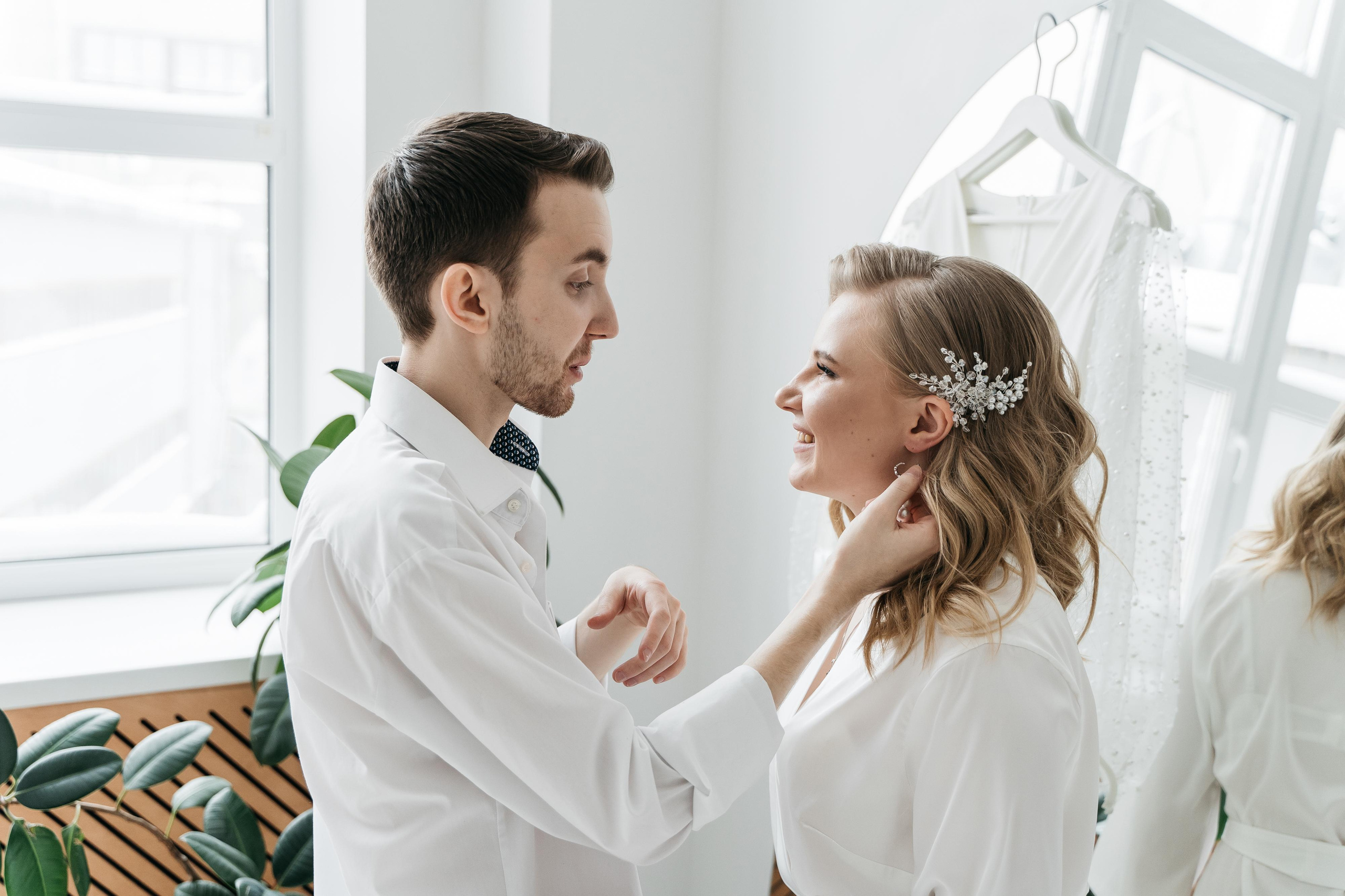 Свадебная фотосессия в Екатеринбурге, свадебная фотосессия в фотостудии Лаборатория, сниму красиво ваше событие. Фотограф Татьяна Мамонтова