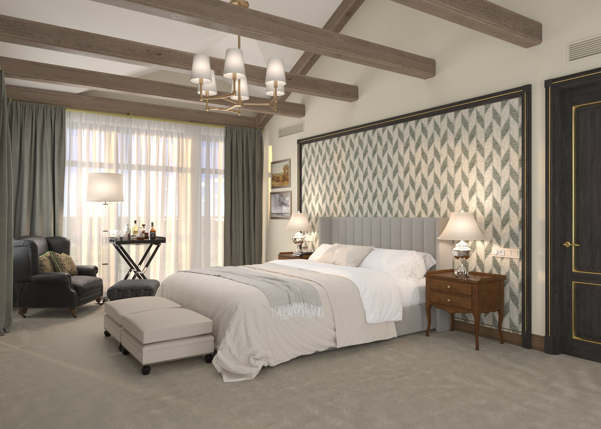 Бутик-отель/ Рублево-Успенское шоссе, МО. Визуализация и анимация в Москве — Андрей Епифанов