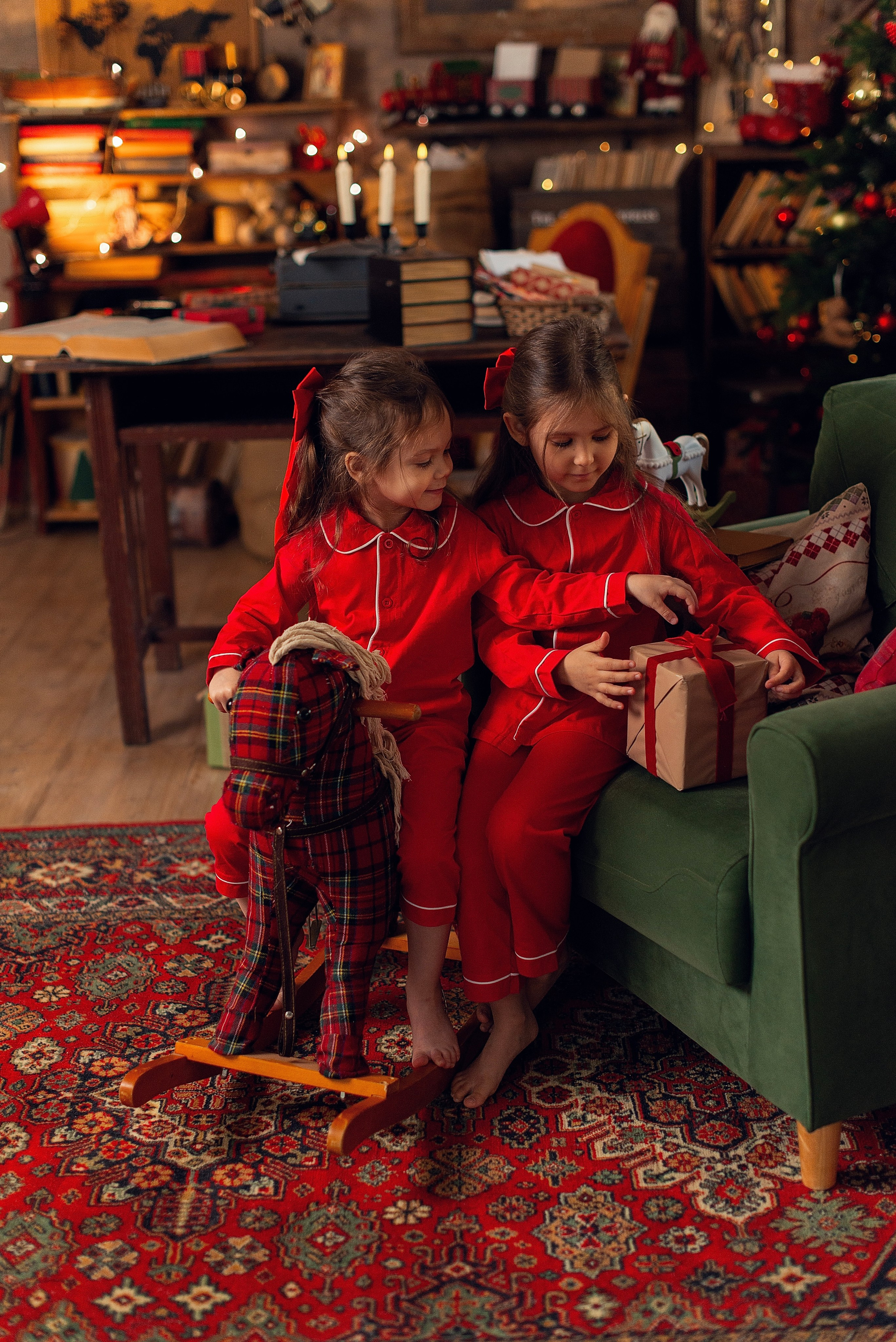 Новый год все вместе. Семейный и детский фотограф в Казани Виктория Мерхи