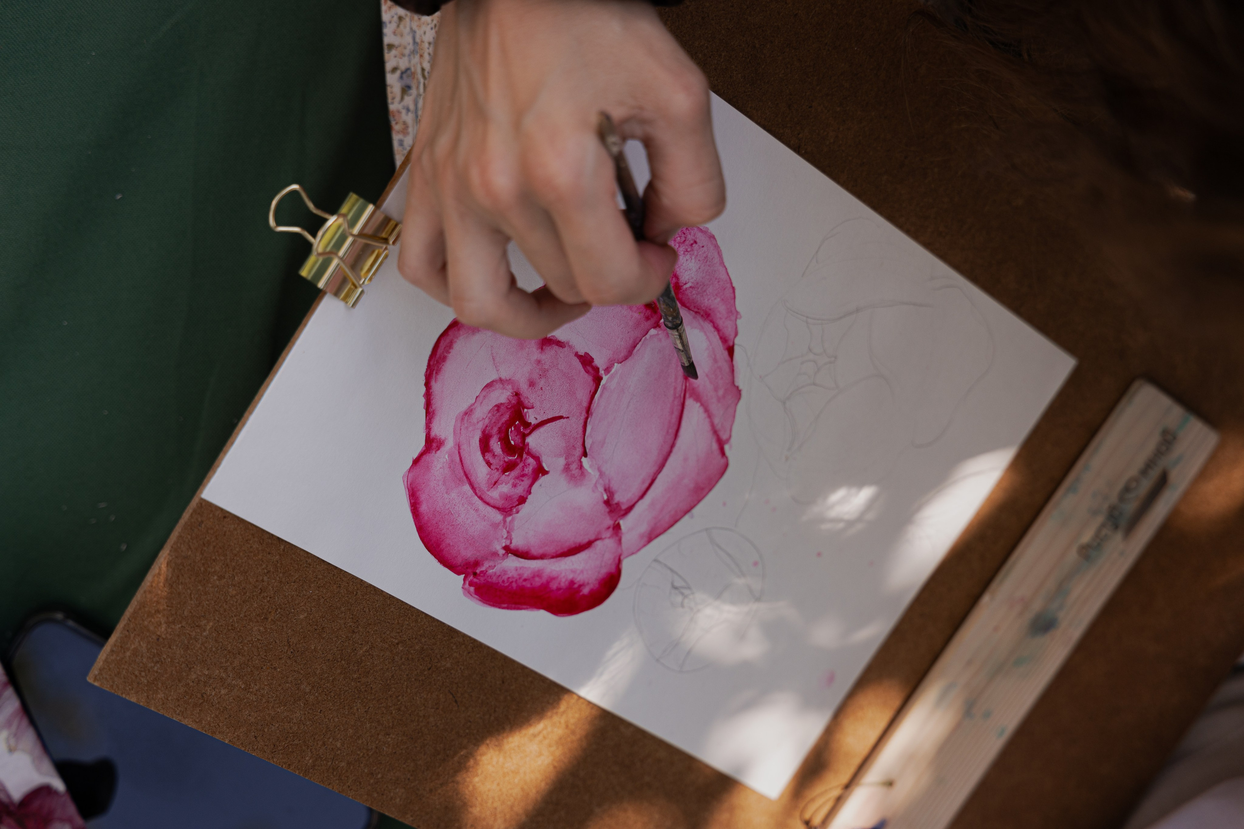 МК Пион (пикник в парке). Анастасия Ракчеева Художник