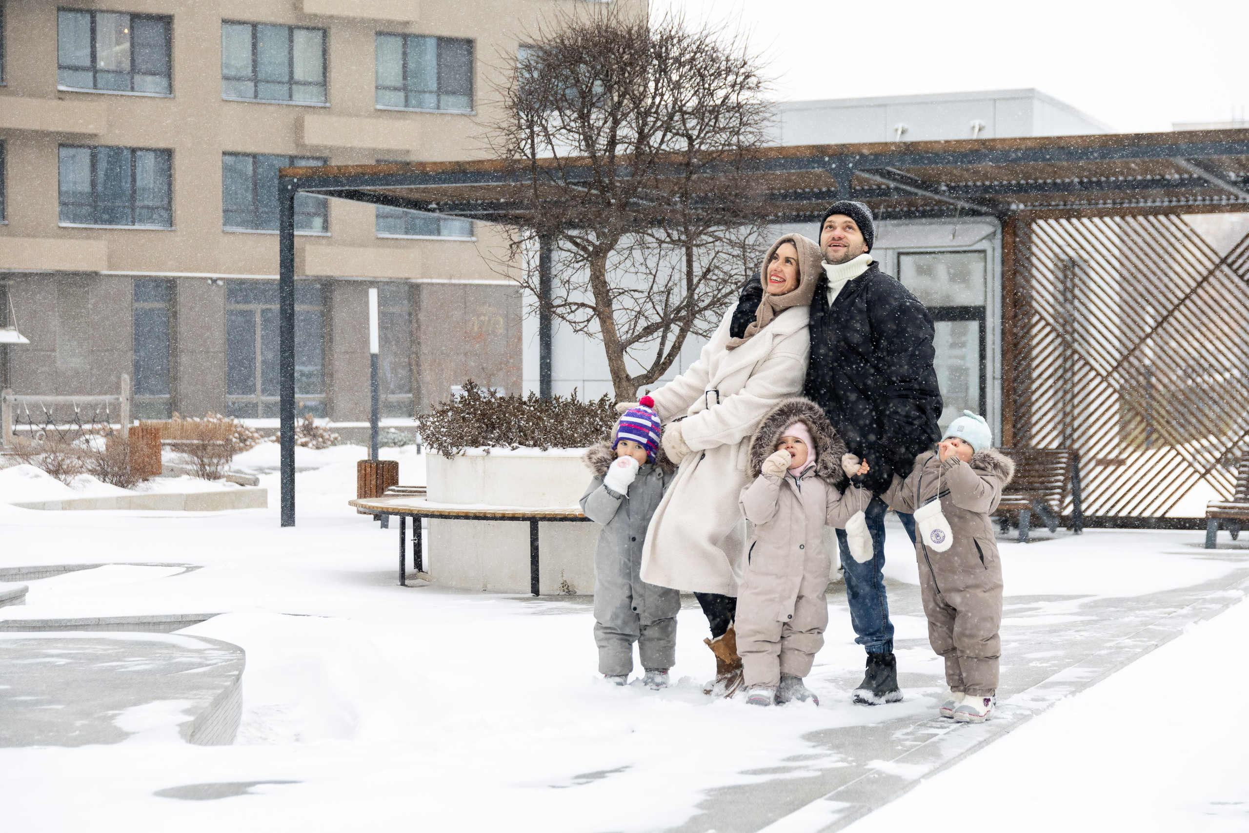 ЖК «Компаунд», зима. Фотограф Родион Нарудинов