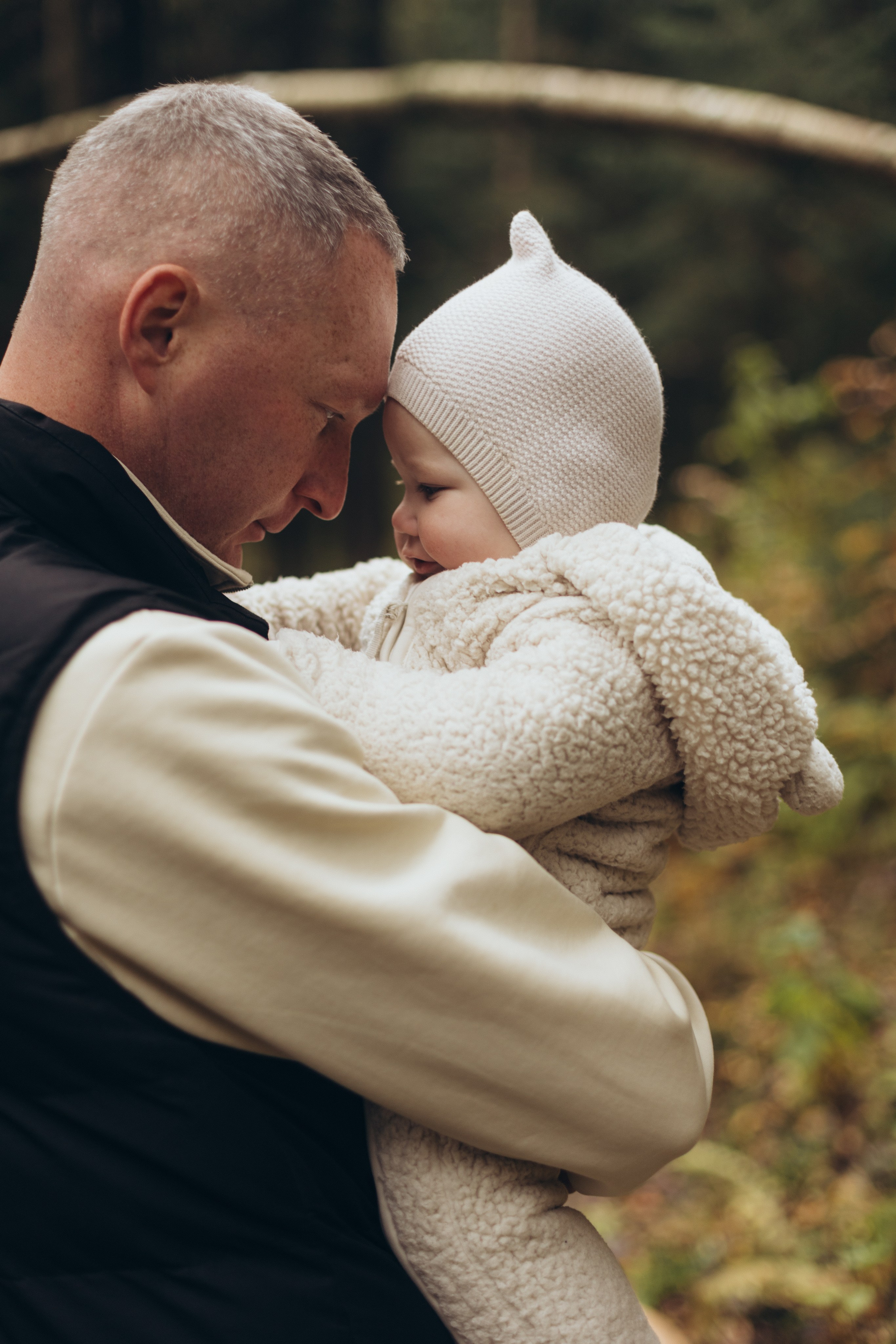 В осеннем лесу. Фотограф из Петербурга