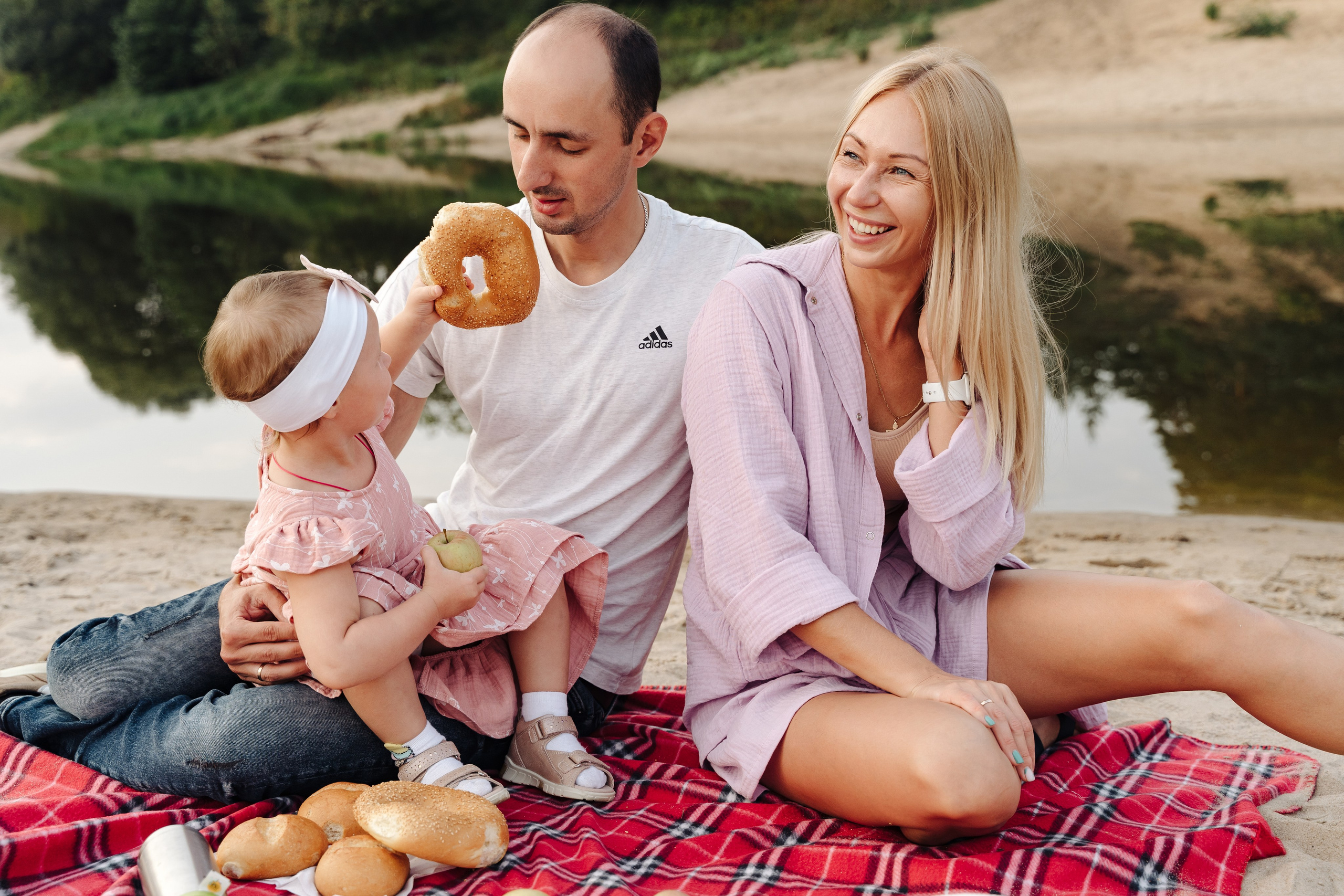 Саша + Оля + София. Свадебный и семейный фотограф в Серпухове и Москве Павел Воробьев