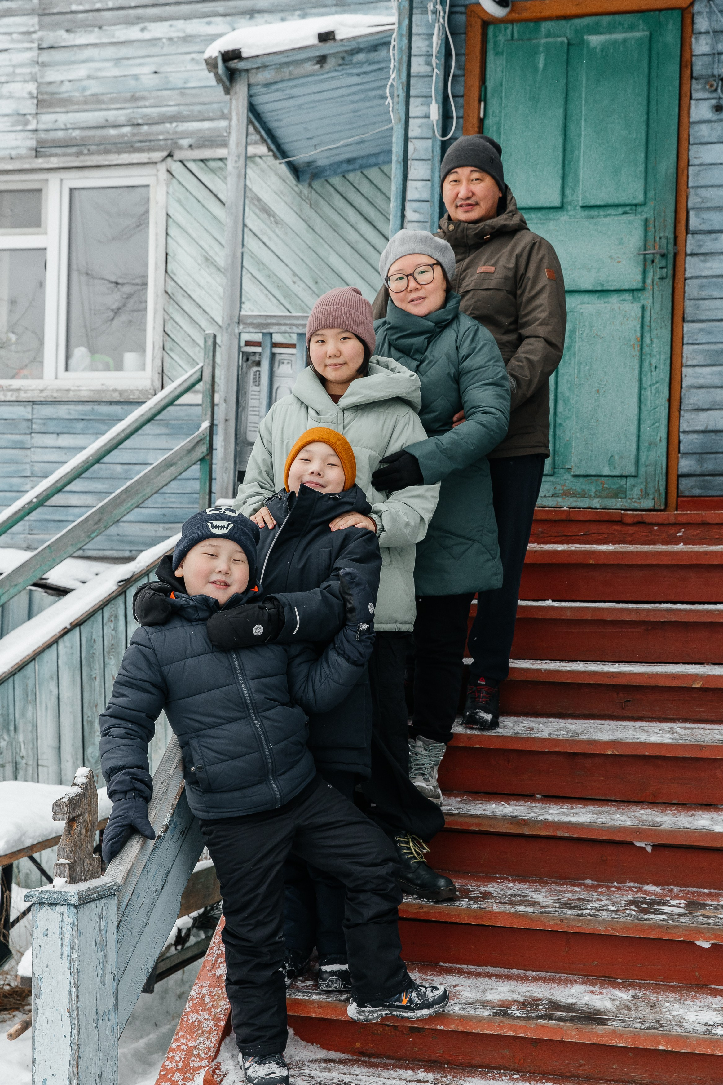 Степановы. Воронистая Анастасия. Фотограф Якутия, Томпонский район