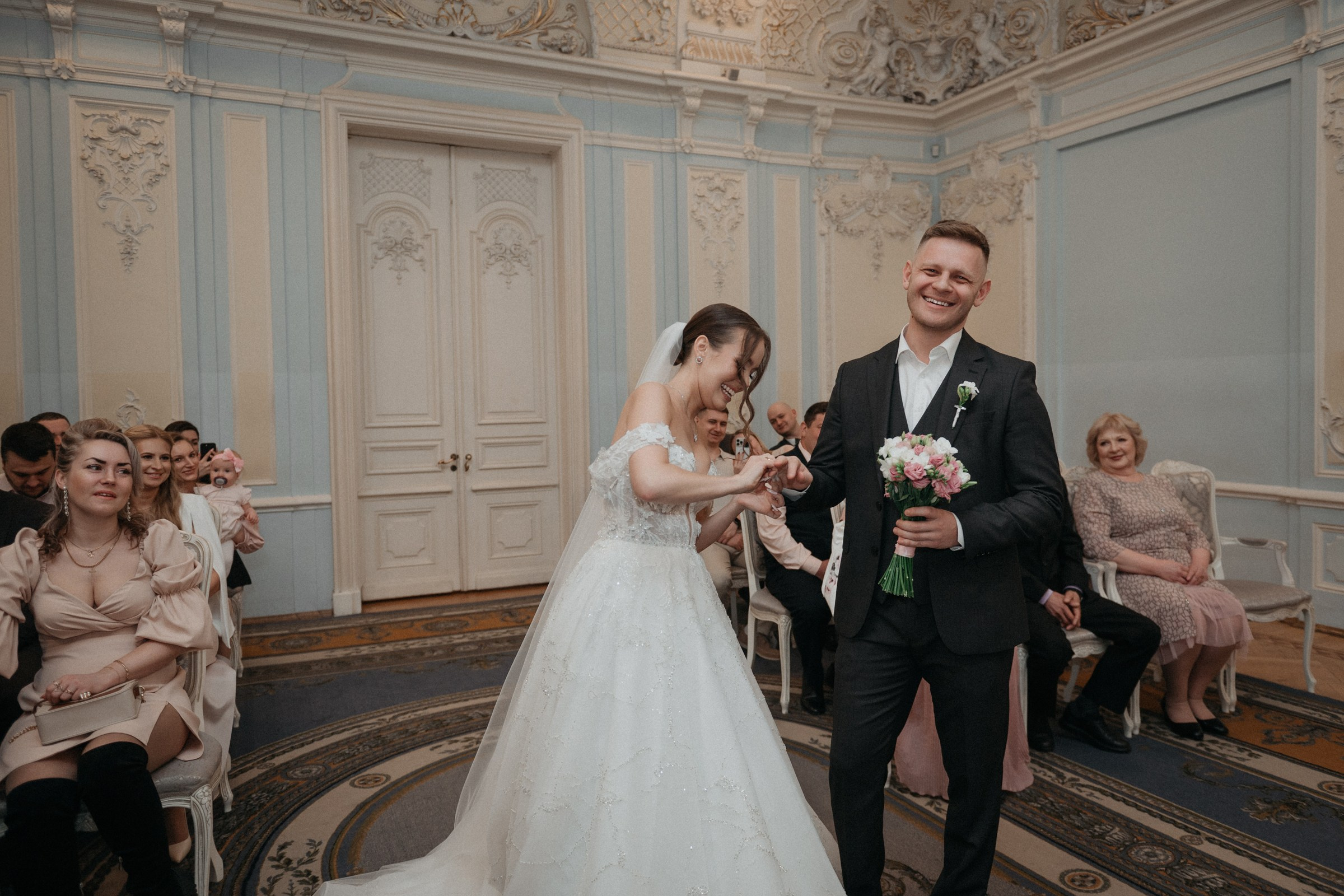 регистрация бракосочетания во 2 Дворце