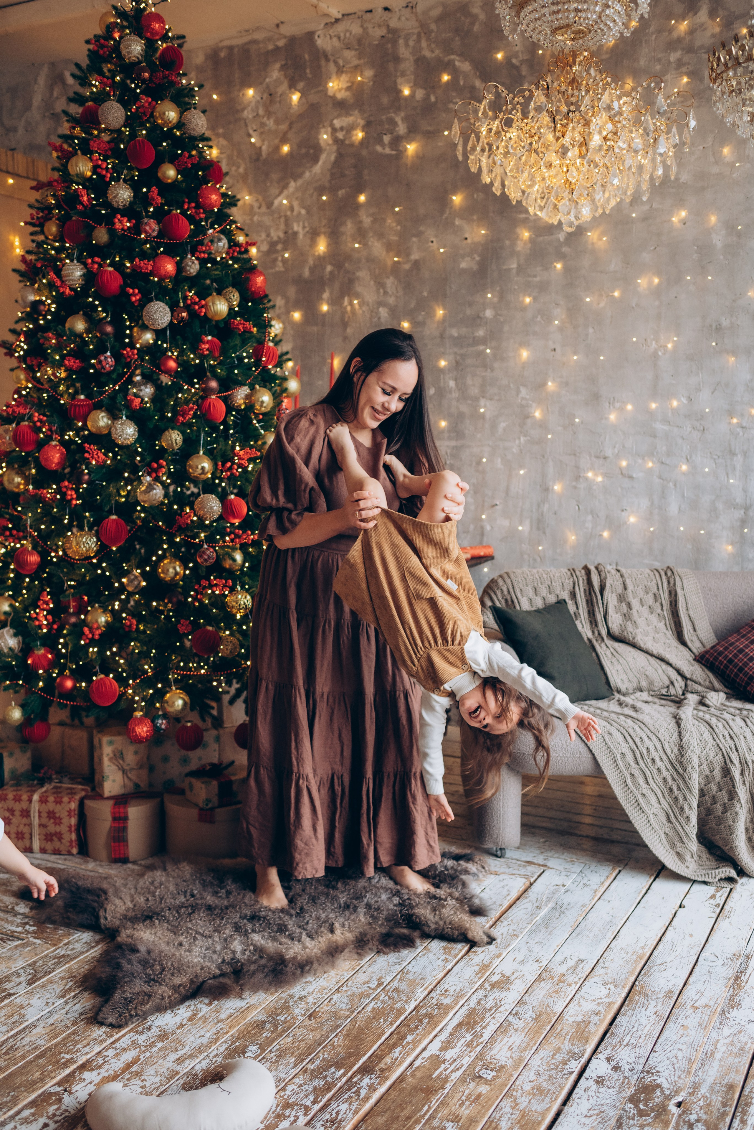 Новый год в сказке. Семейный фотограф в Тюмени Ксения Мязитова