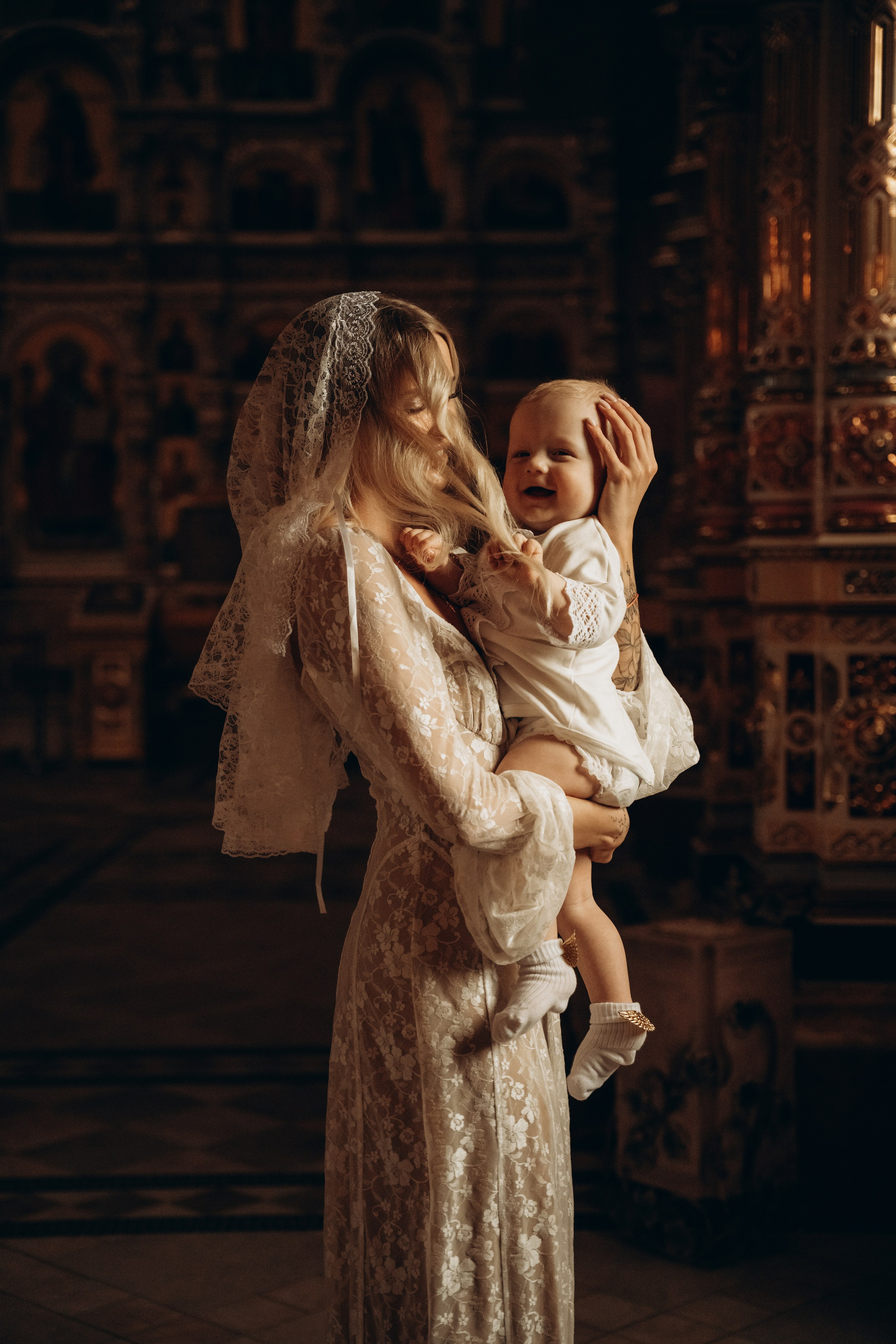 Крещение Тёмы. Фотограф Мария Миллс | Минск