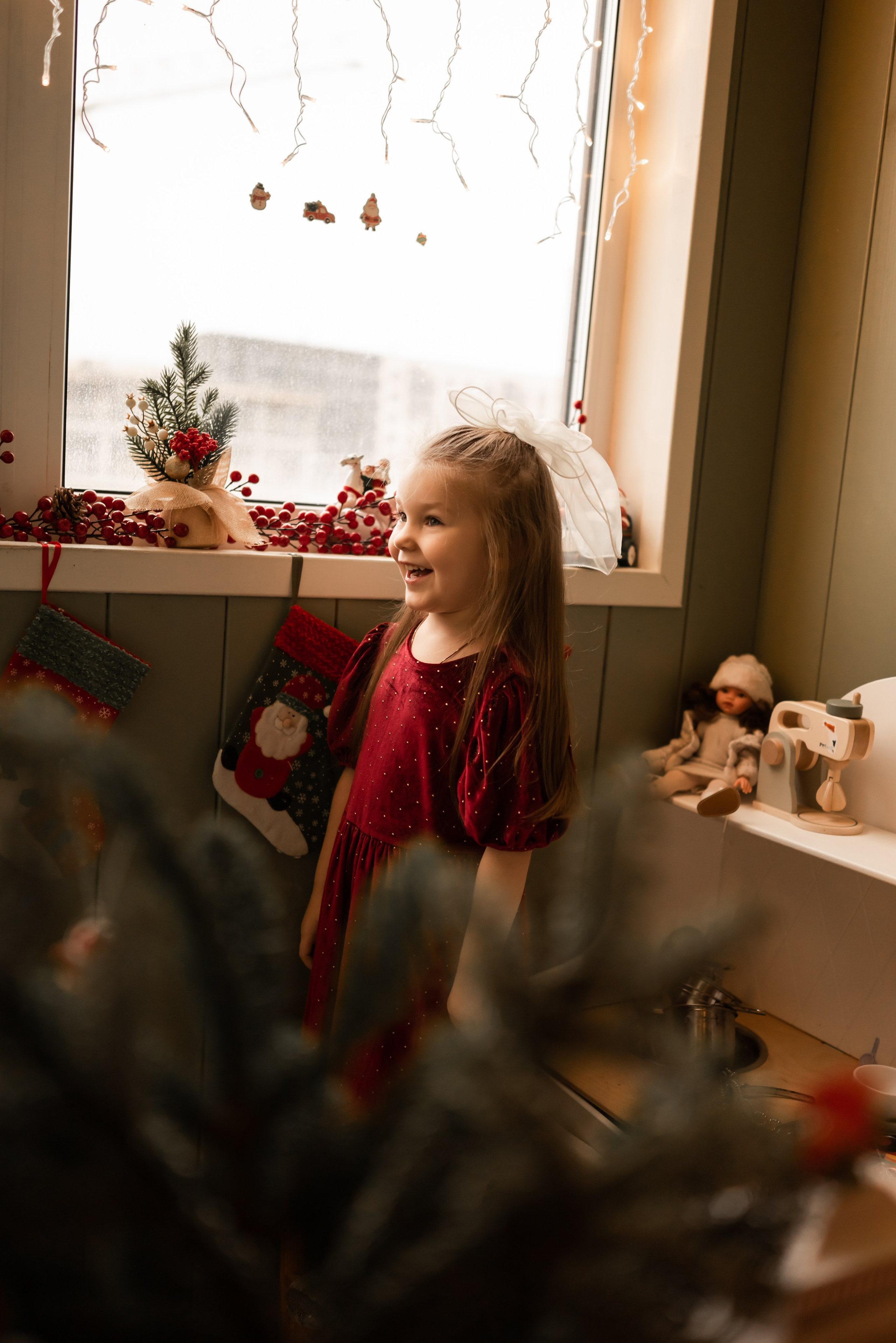 Новогодняя история Варвары. Фотограф Ксения Огородова портфолио