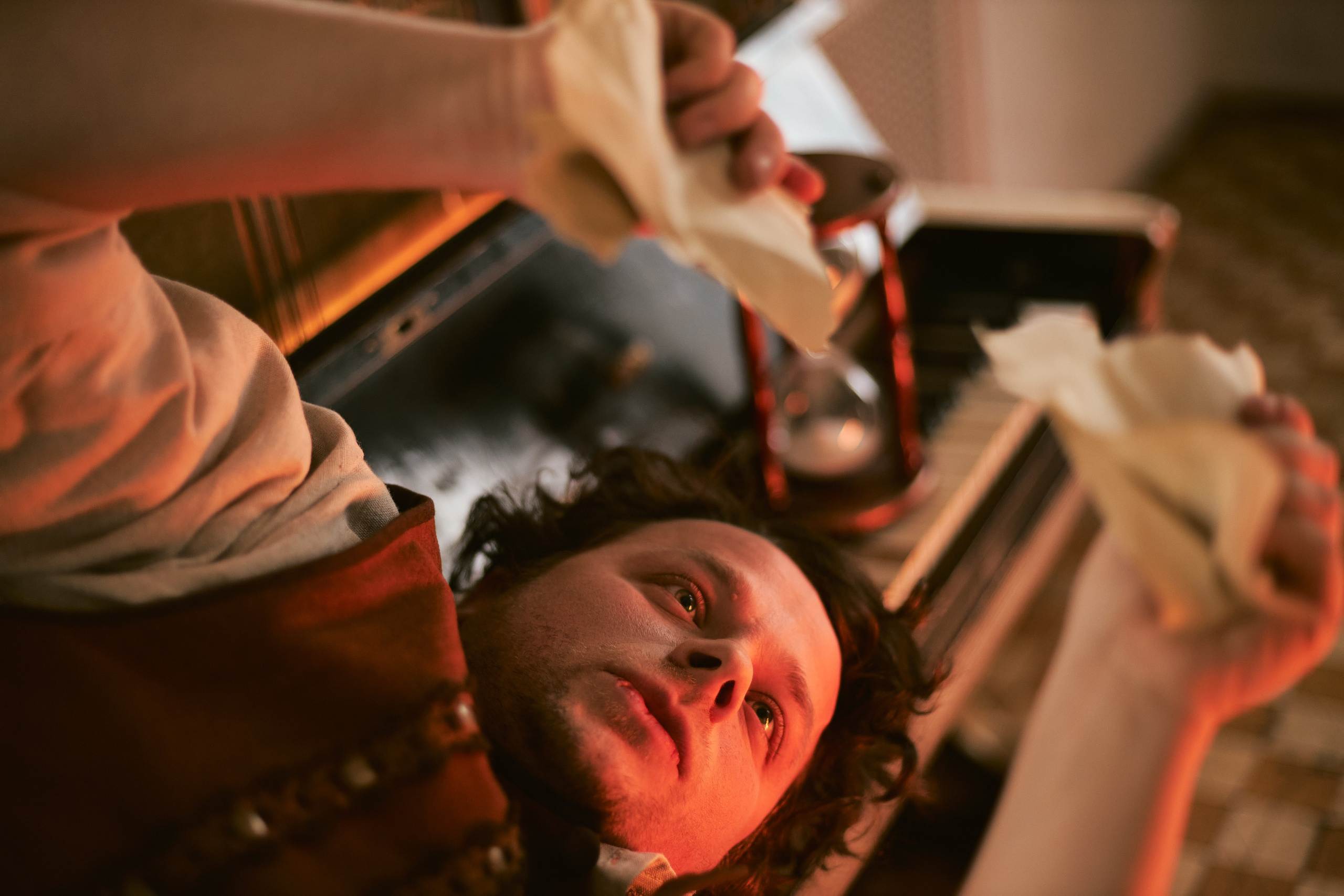 Сергей Друзьяк в образе Бродячего Музыканта. Анна Потявина. Фотограф Москва