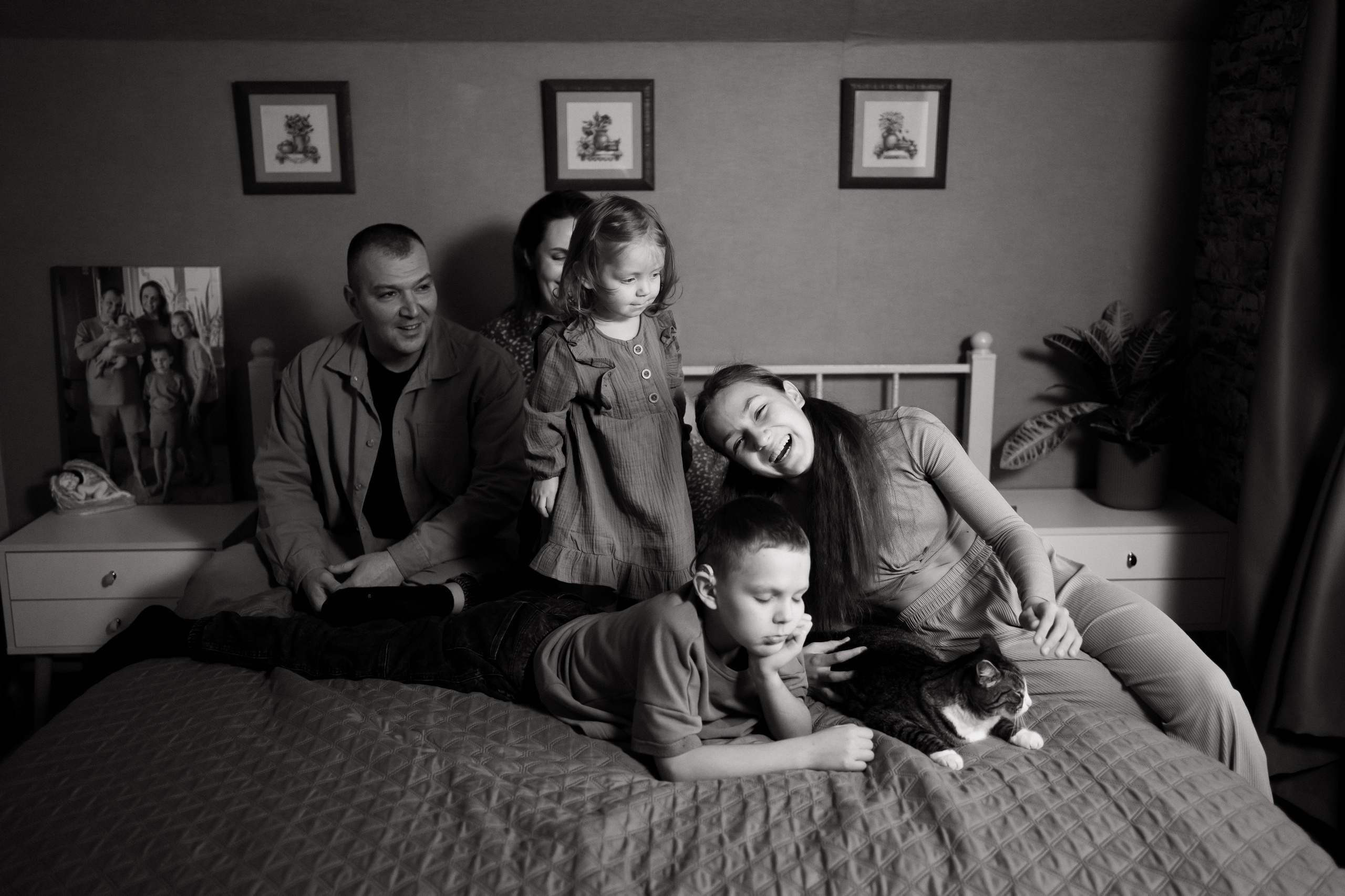 Семейная домашняя фотосъемка в Архангельске и Северодвинске. Портретный и свадебный фотограф в Архангельске Елизавета Стрекаловская