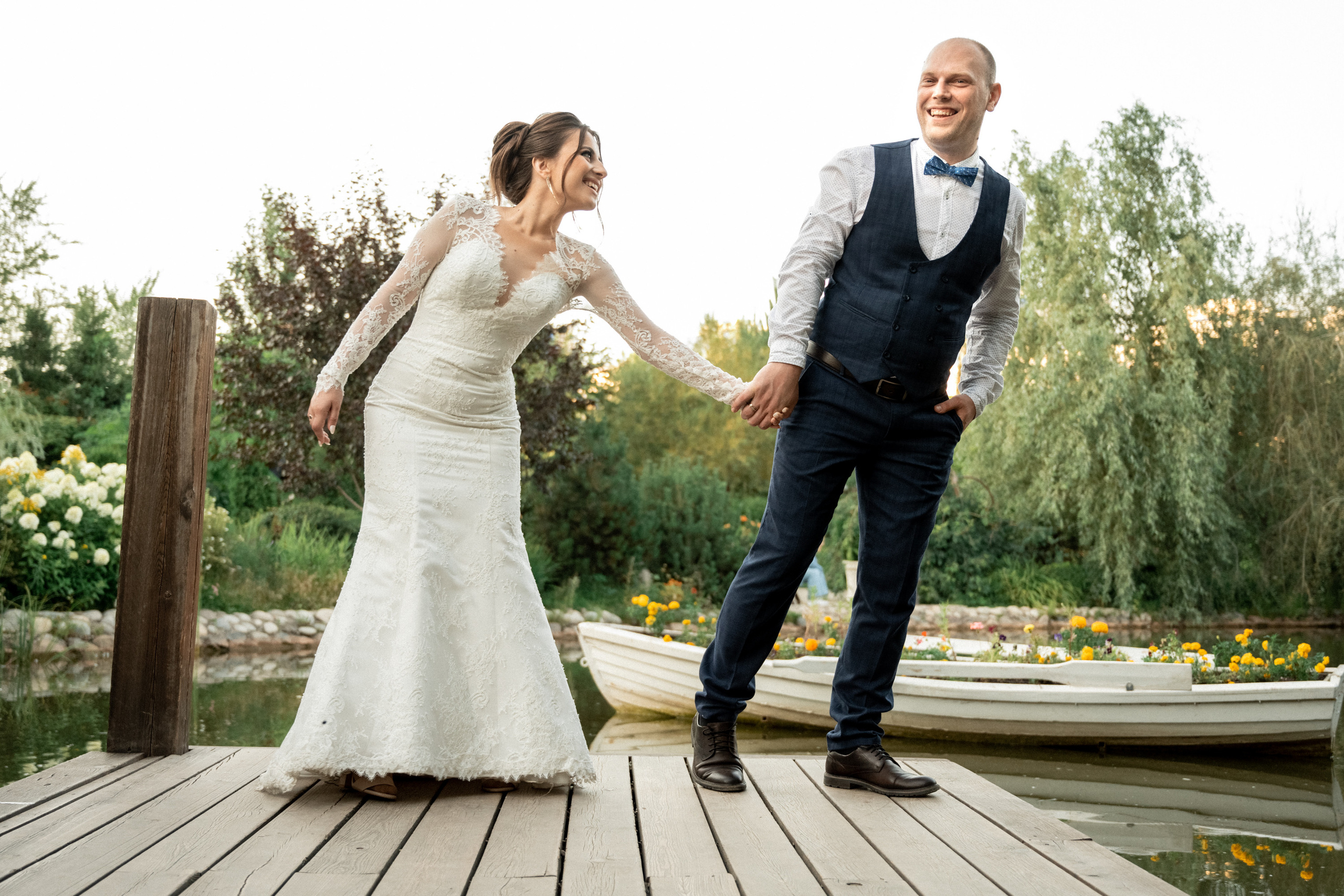 Свадьба на SUP бордах в Красноярске