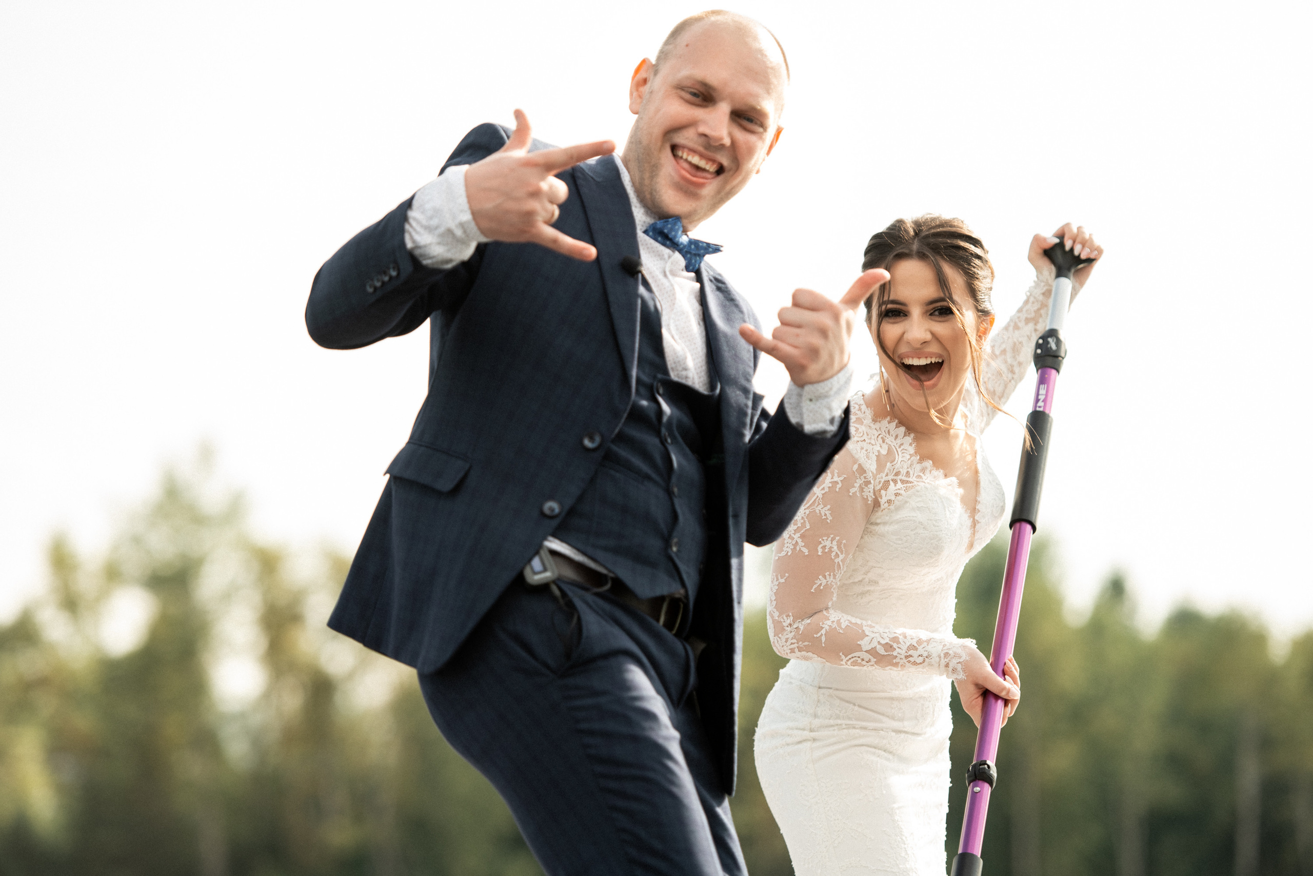 Свадьба на SUP бордах в Красноярске