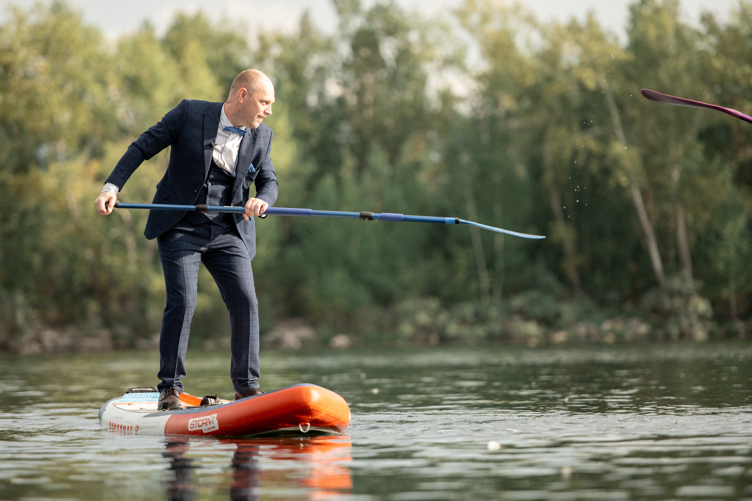 Свадьба на SUP бордах в Красноярске