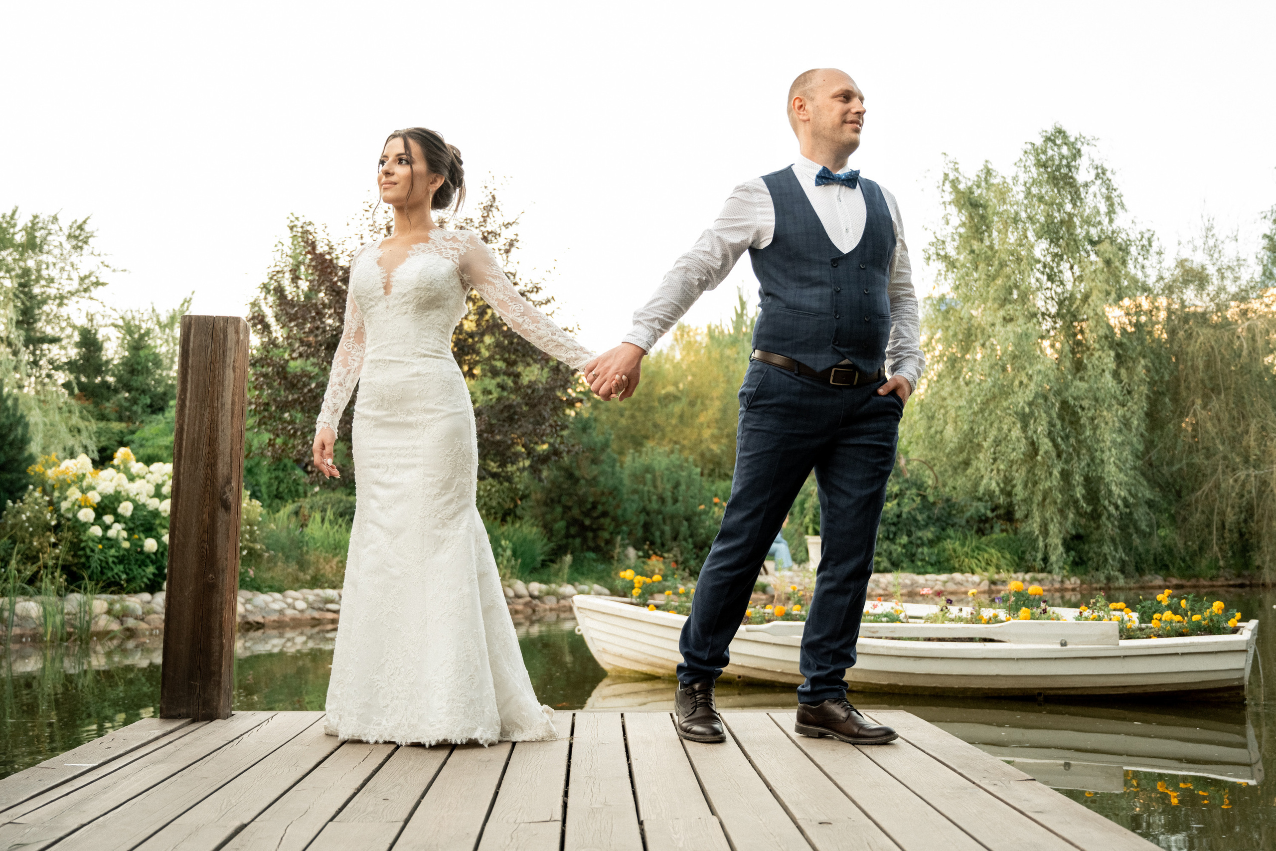 Свадьба на SUP бордах в Красноярске