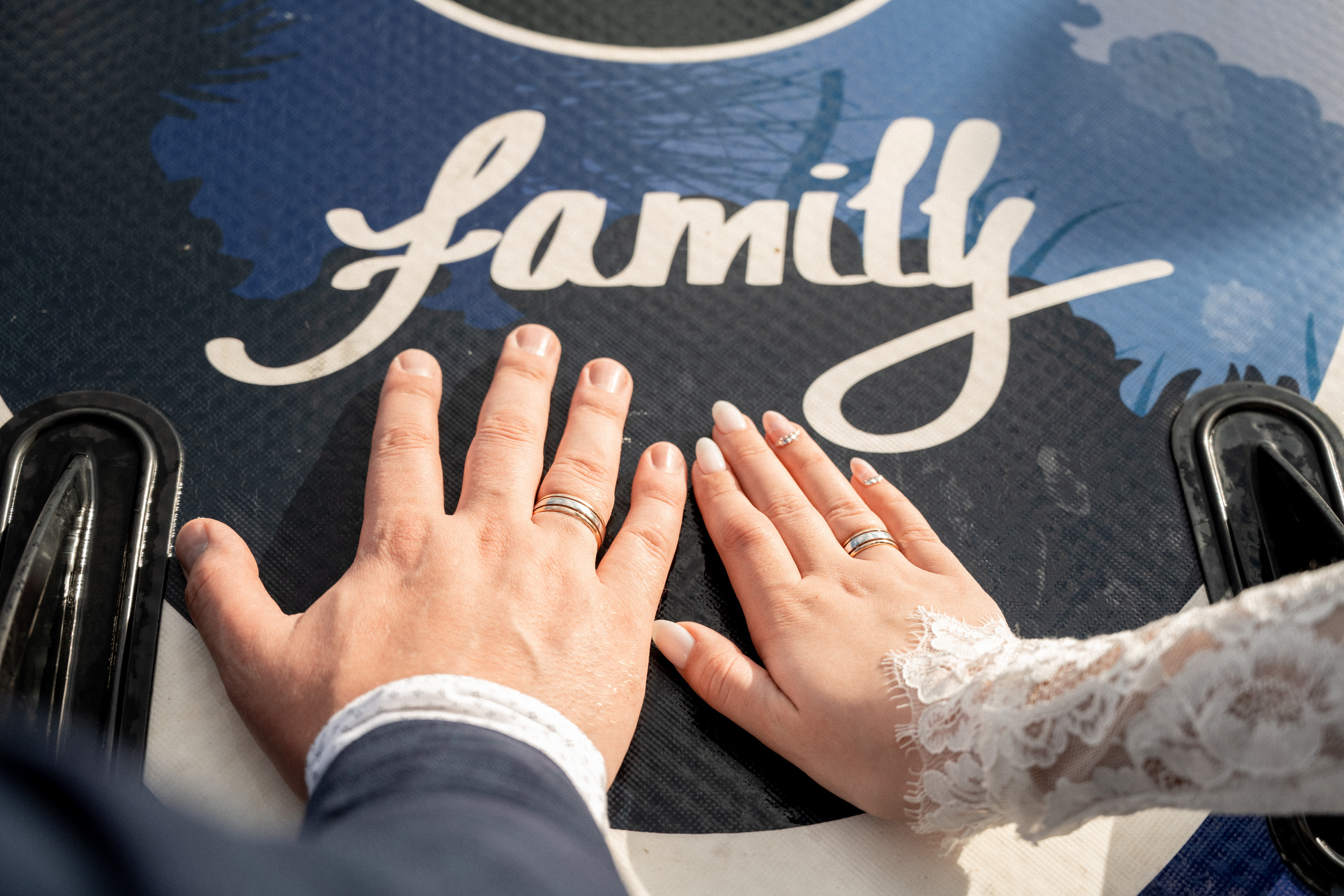 Свадьба на SUP бордах в Красноярске