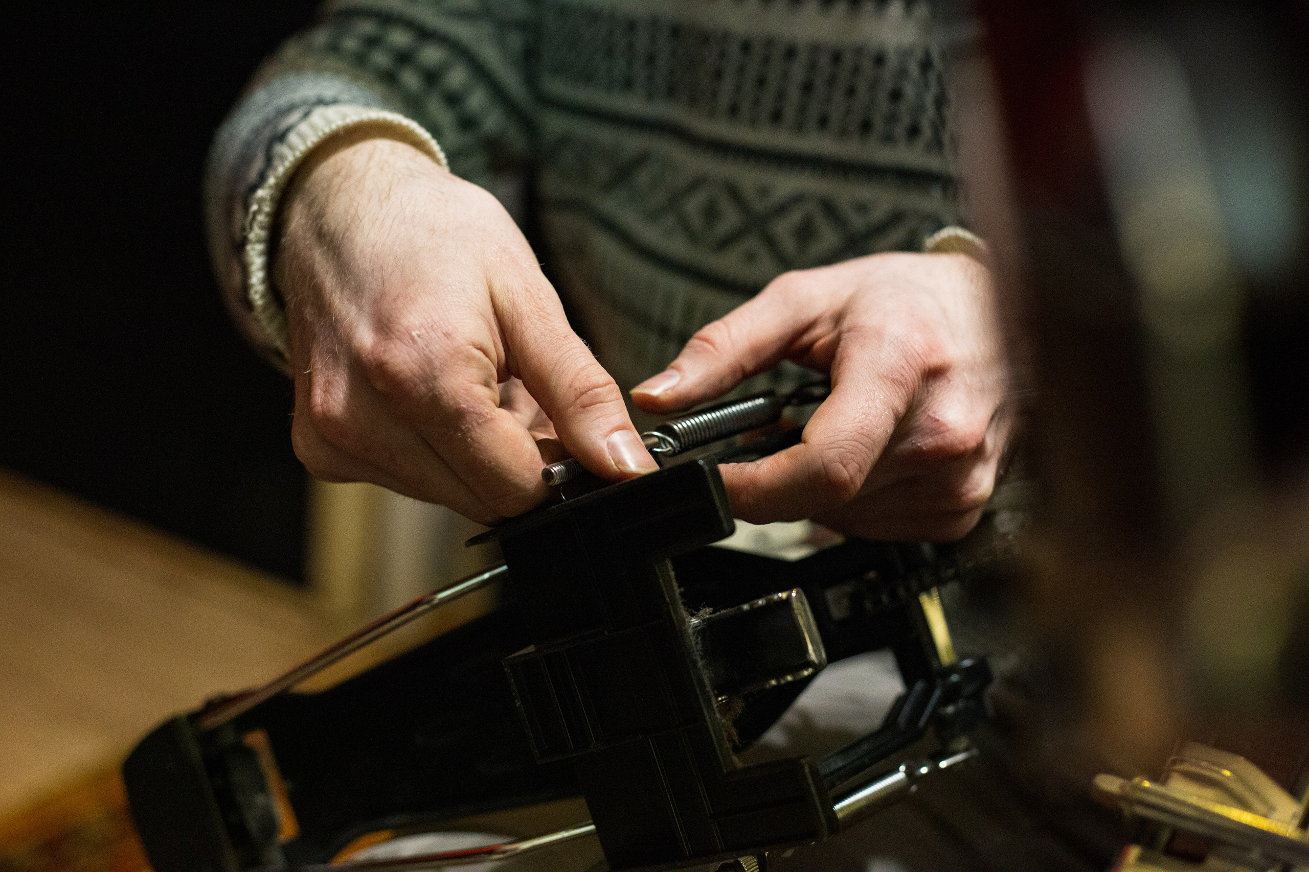 Мастер-класс в школе (барабан). Портретный фотограф в Москве Афанасьева Вера