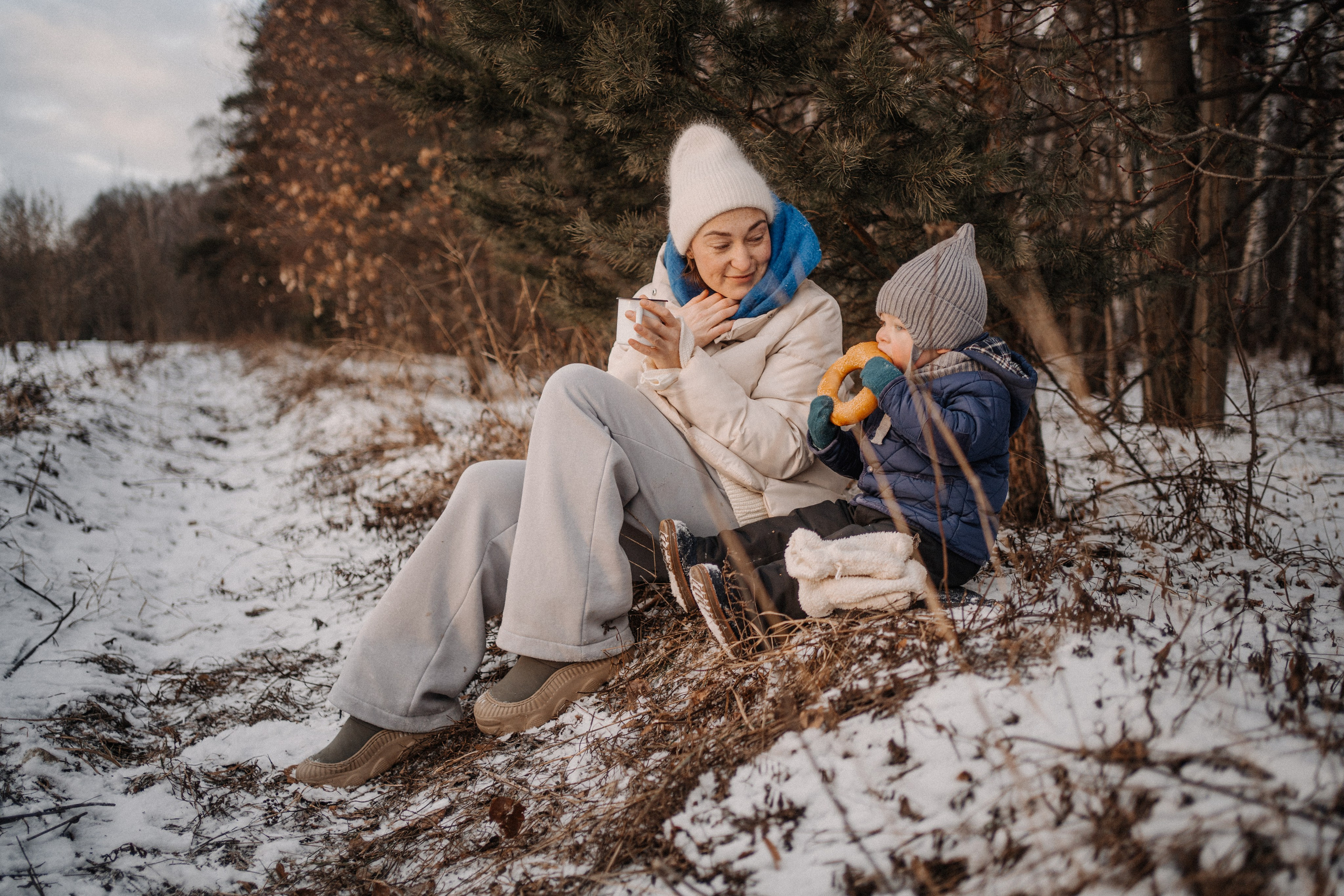 Катя, Вова и Сашка-дракон. Семейный фотограф и видеограф в Москве