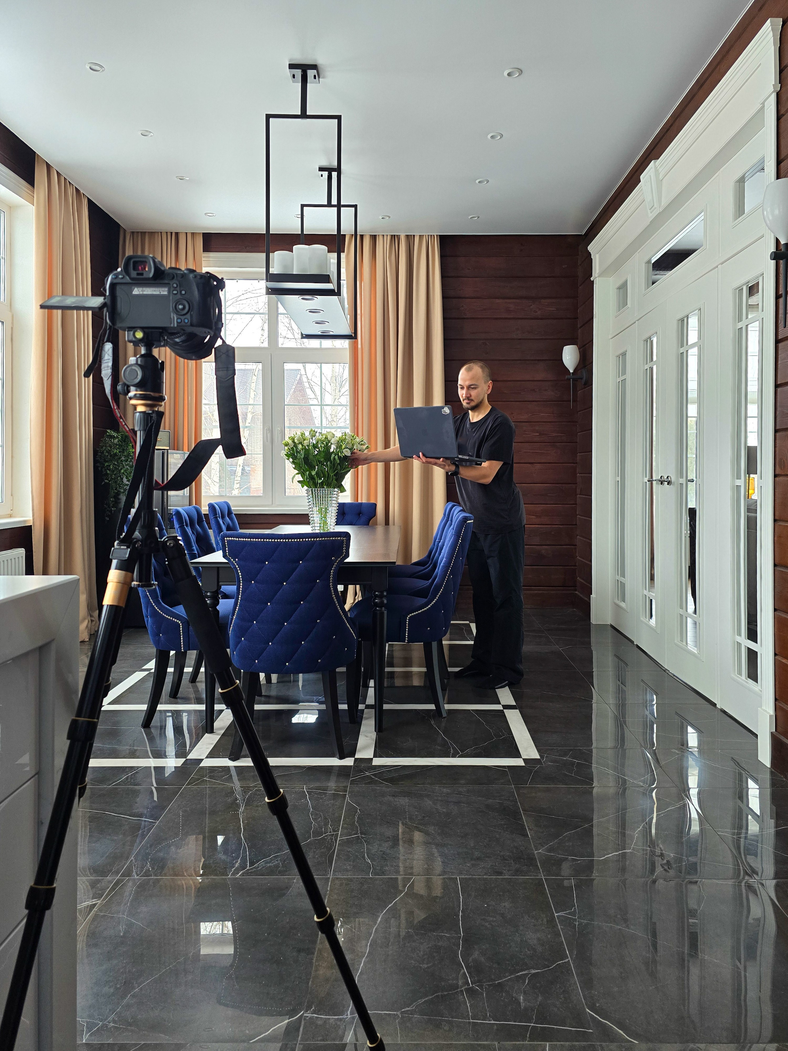 Backstage с интерьерной фотосъемки. Интерьерный фотограф в Нижнем Новгороде и Москве Владимир Гудков