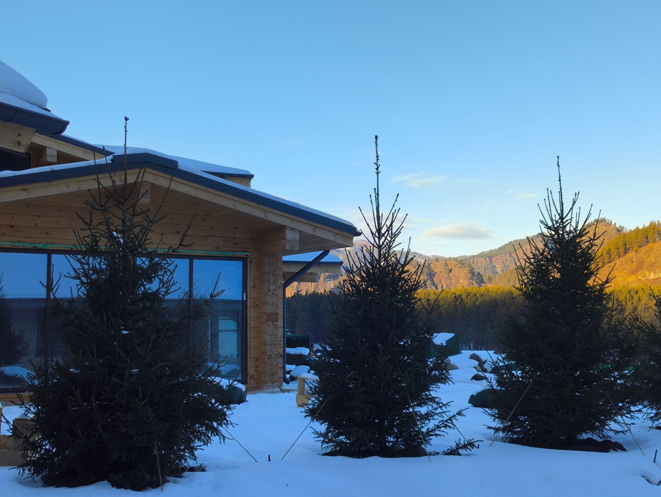 Современное шале в горах Алтая. RASEN DESIGN. Архитектурные проекты зданий, интерьеров и благоустройства