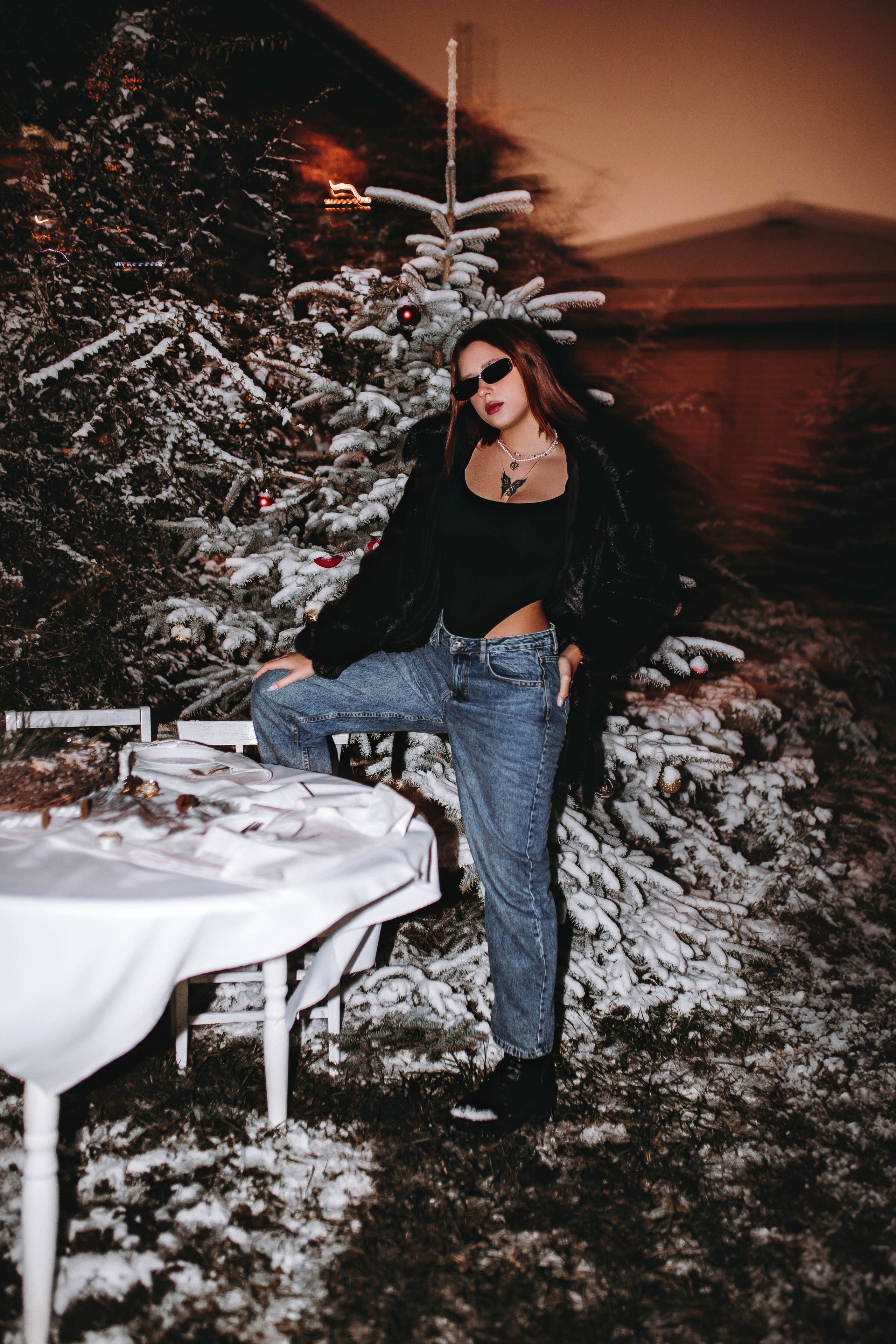 Новый год — девушки в шубах. Фотограф в Ставрополе Алина Клочкова