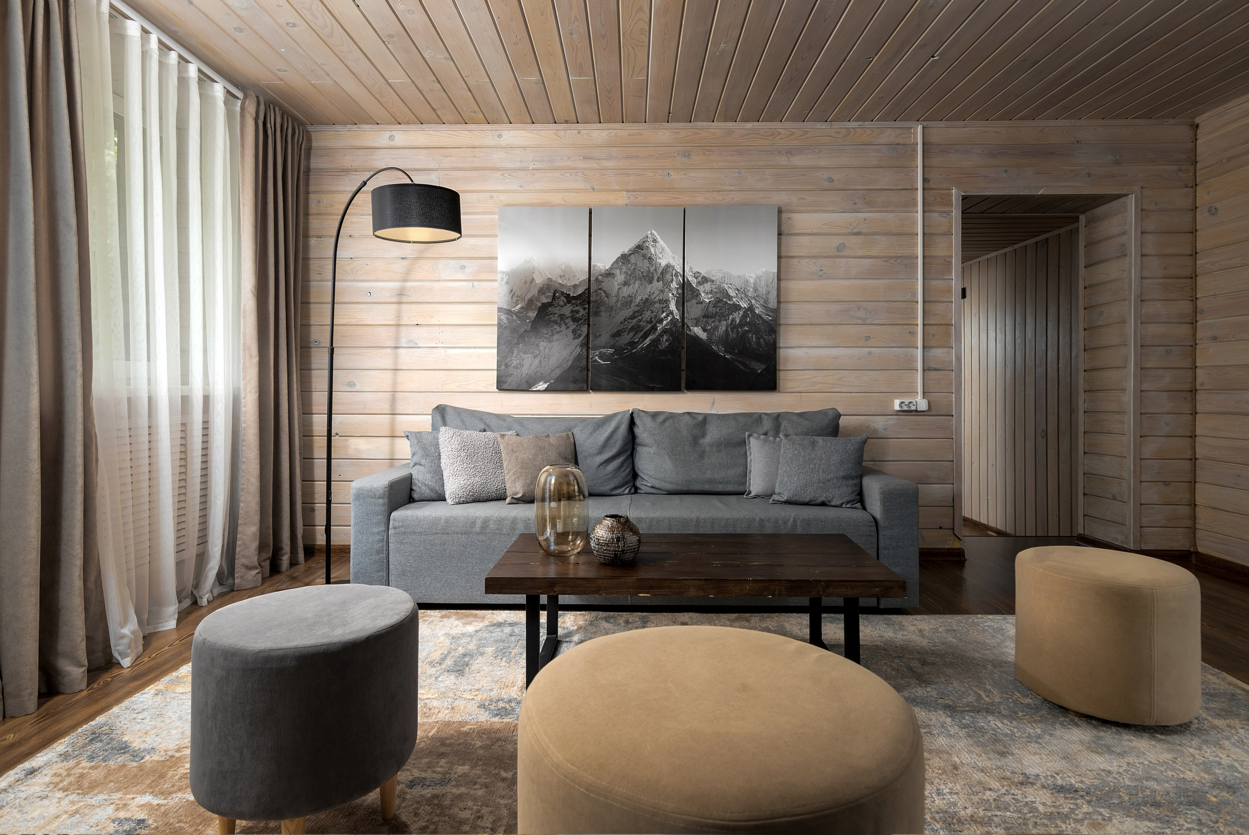 Фотосъёмка интерьеров и территории ALTAY CHALET. Коммерческий фотограф Яков Рослин