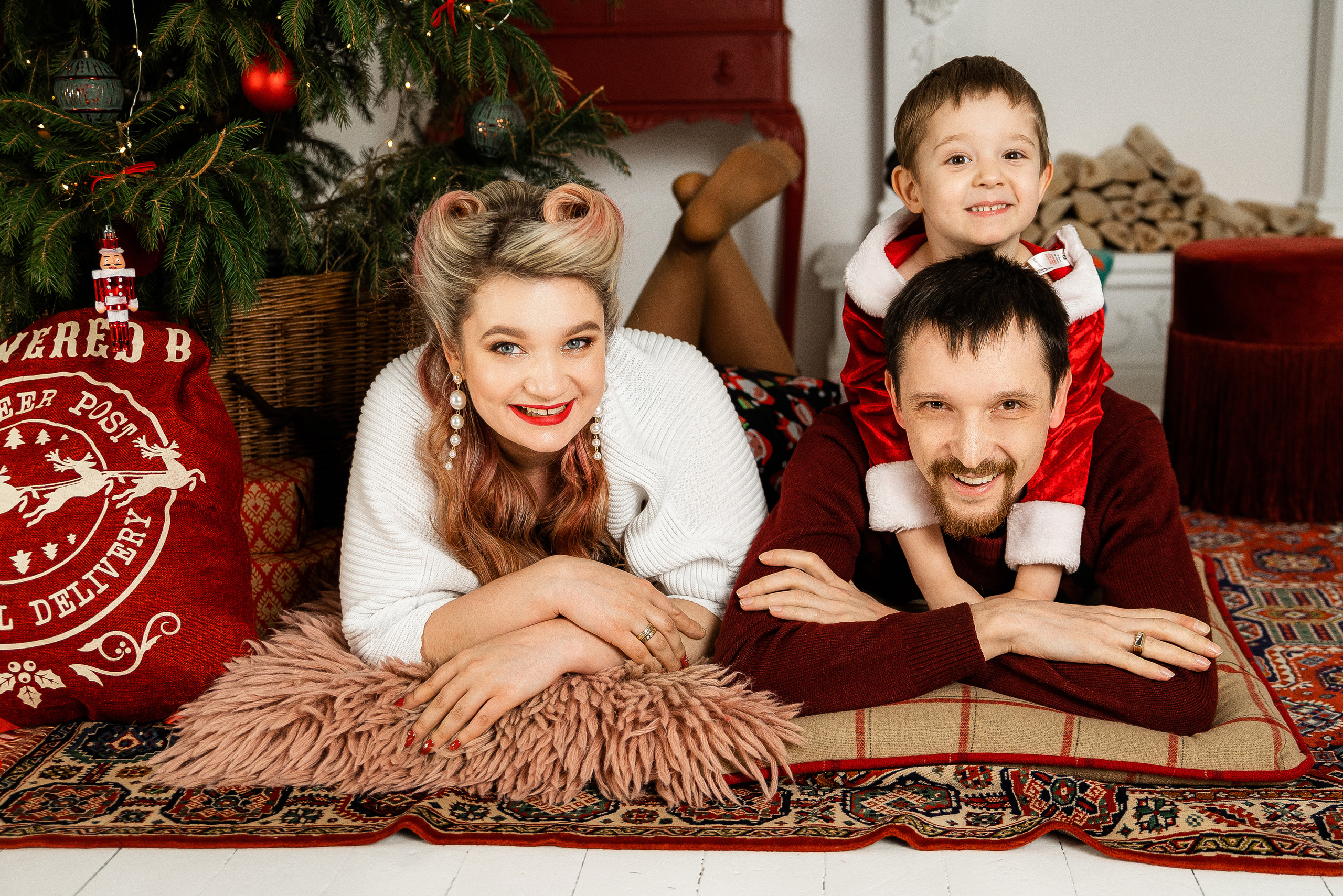 Новогодняя винтажная съемка. Свадебный и портретный фотограф в Минске Наташа Каракулова