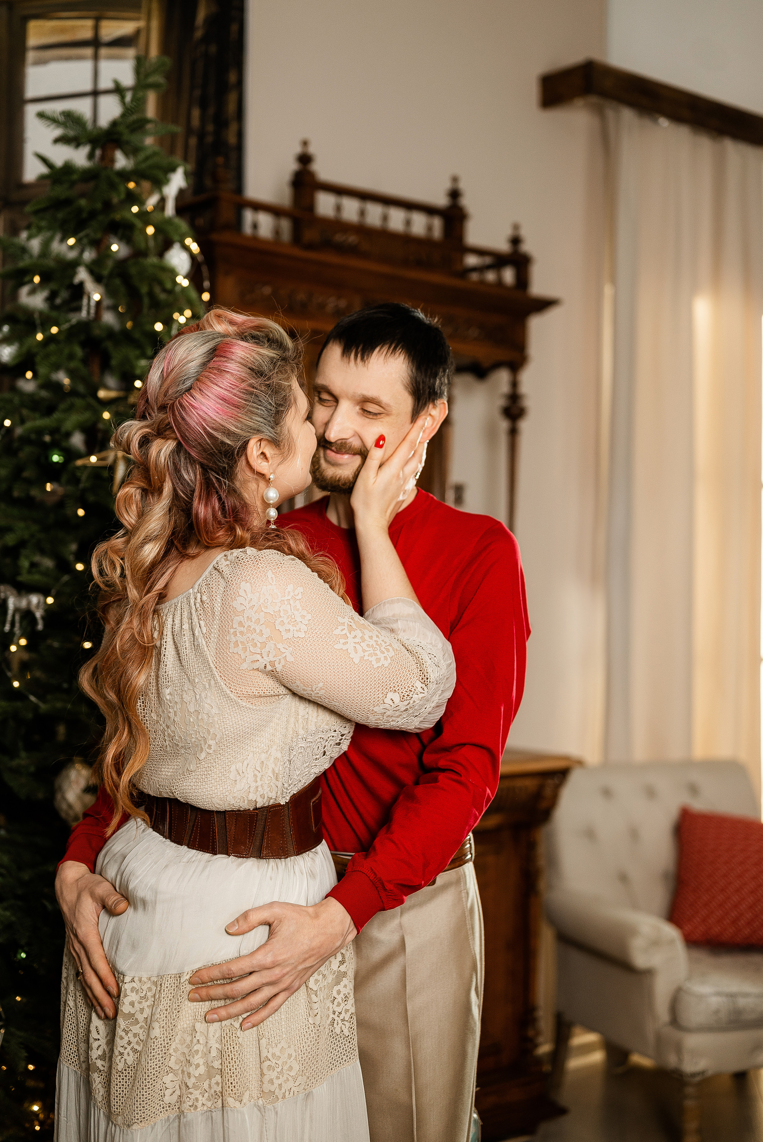 Новогодняя винтажная съемка. Свадебный и портретный фотограф в Минске Наташа Каракулова