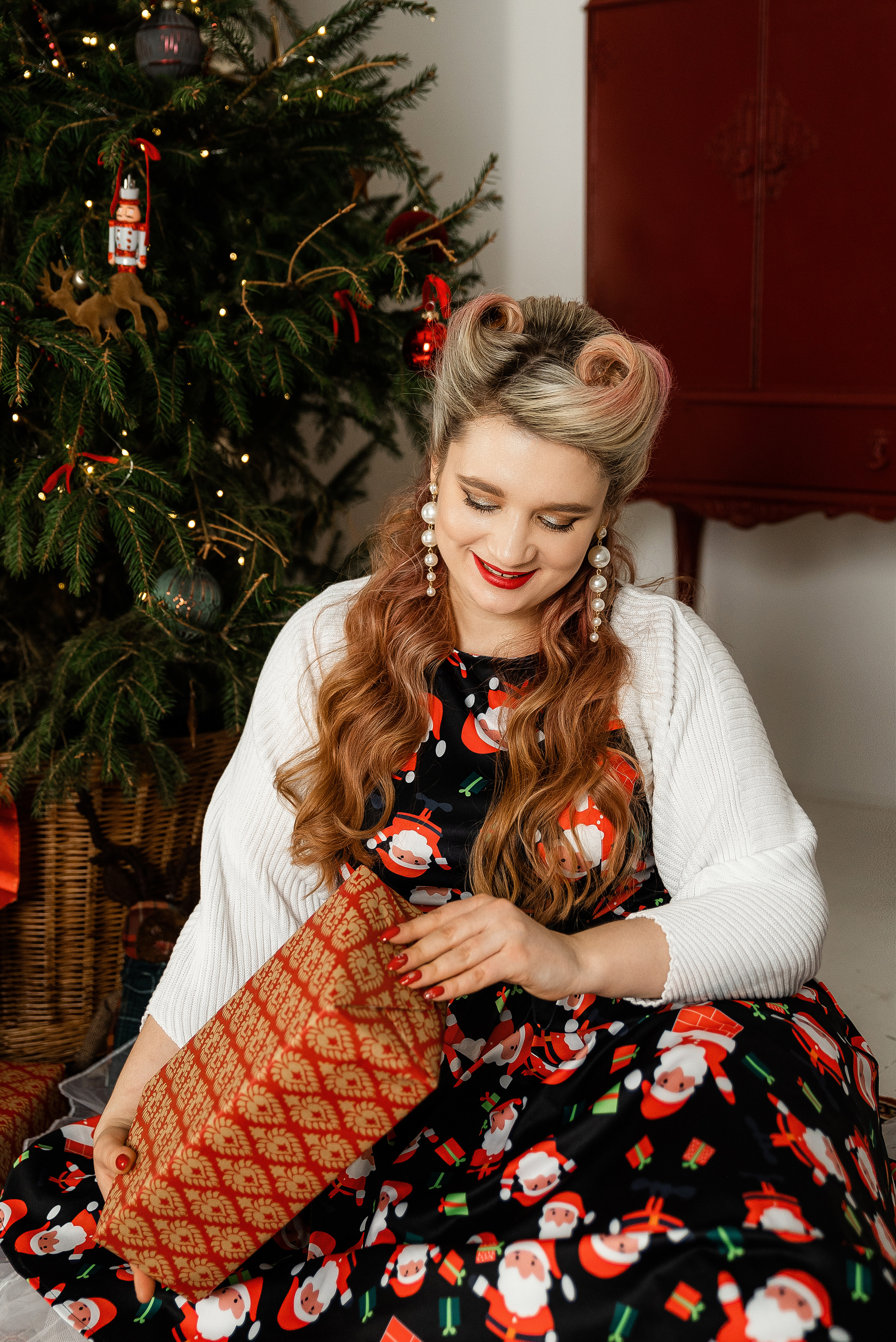 Новогодняя винтажная съемка. Свадебный и портретный фотограф в Минске Наташа Каракулова