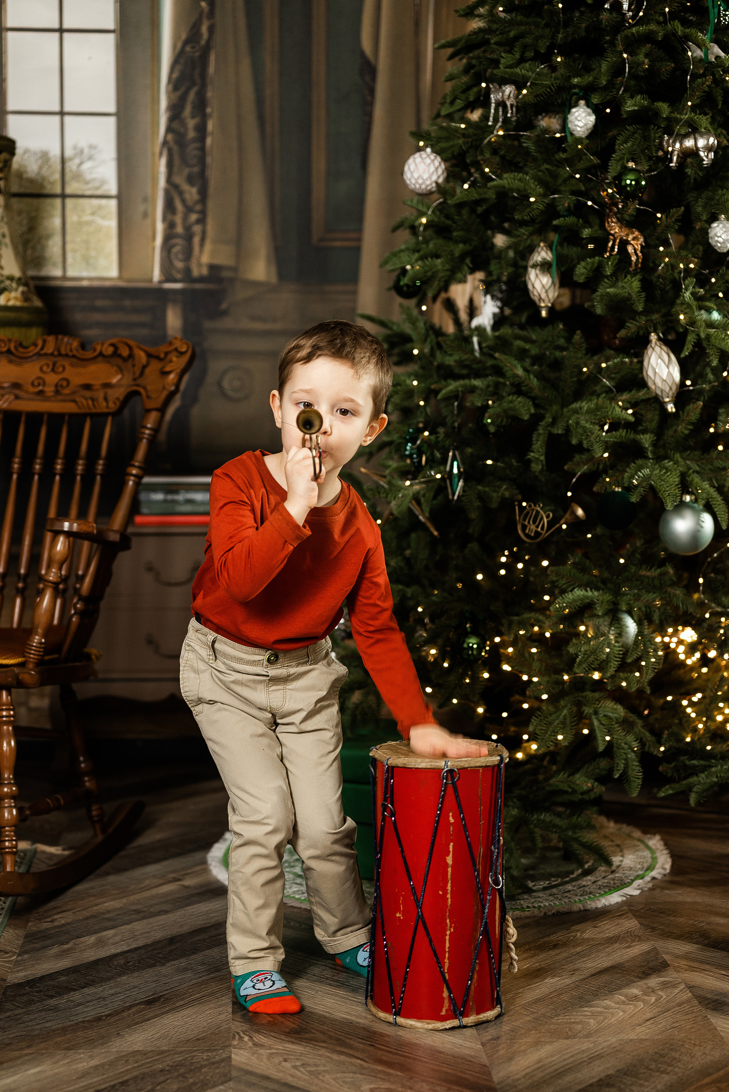 Новогодняя винтажная съемка. Свадебный и портретный фотограф в Минске Наташа Каракулова
