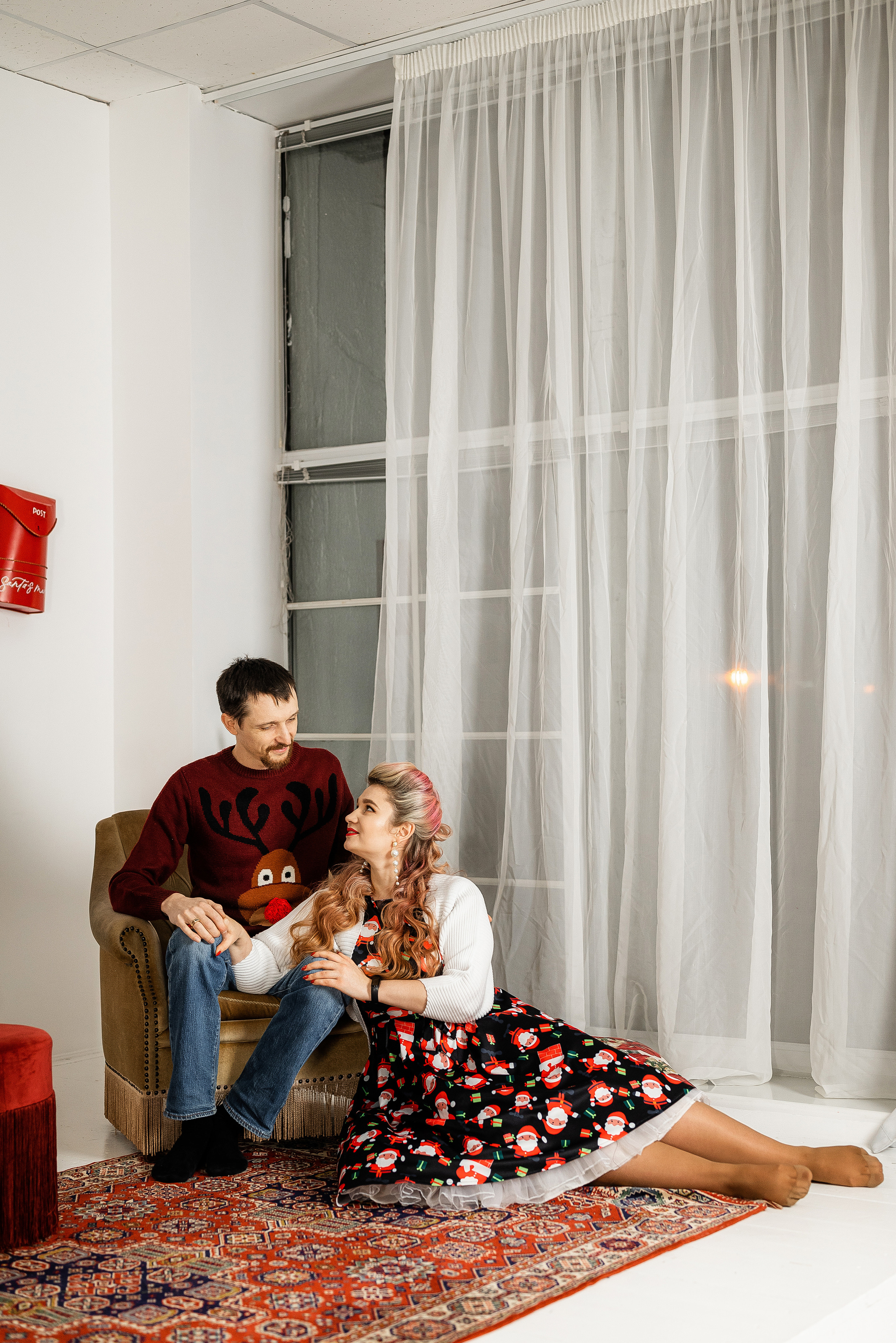 Новогодняя винтажная съемка. Свадебный и портретный фотограф в Минске Наташа Каракулова