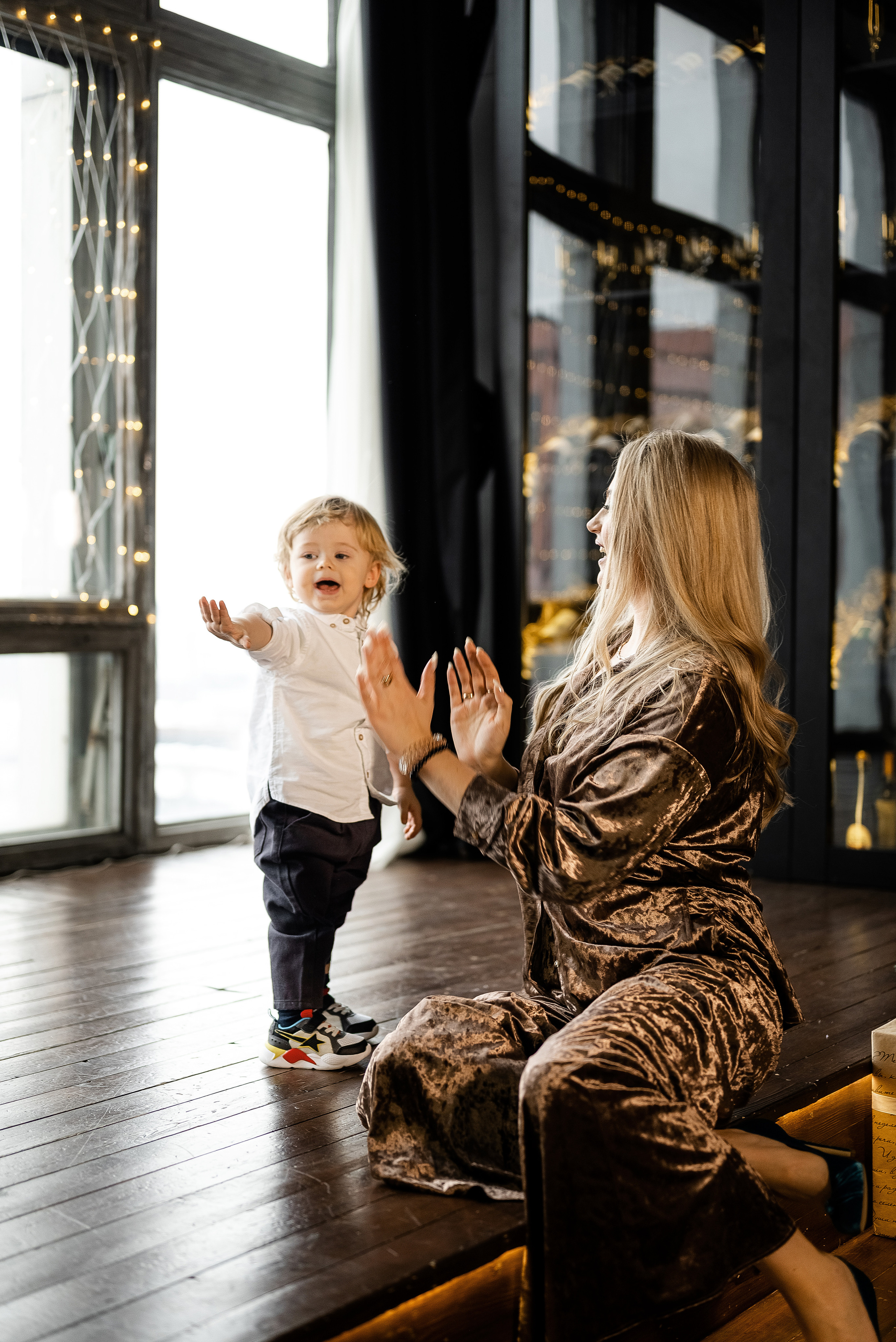Новогодняя фотосессия семьи Саши. Свадебный и портретный фотограф в Минске Наташа Каракулова