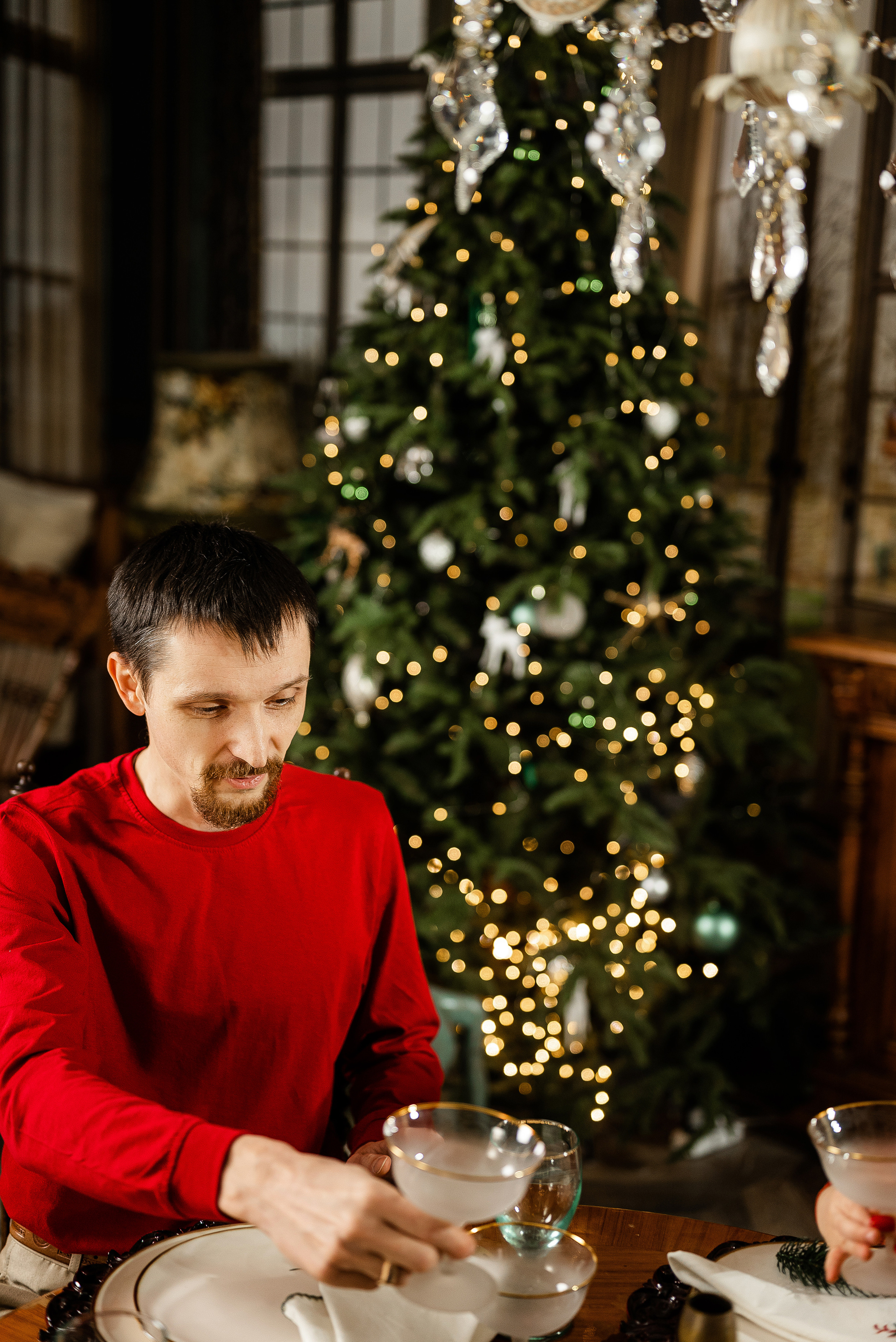 Новогодняя винтажная съемка. Свадебный и портретный фотограф в Минске Наташа Каракулова