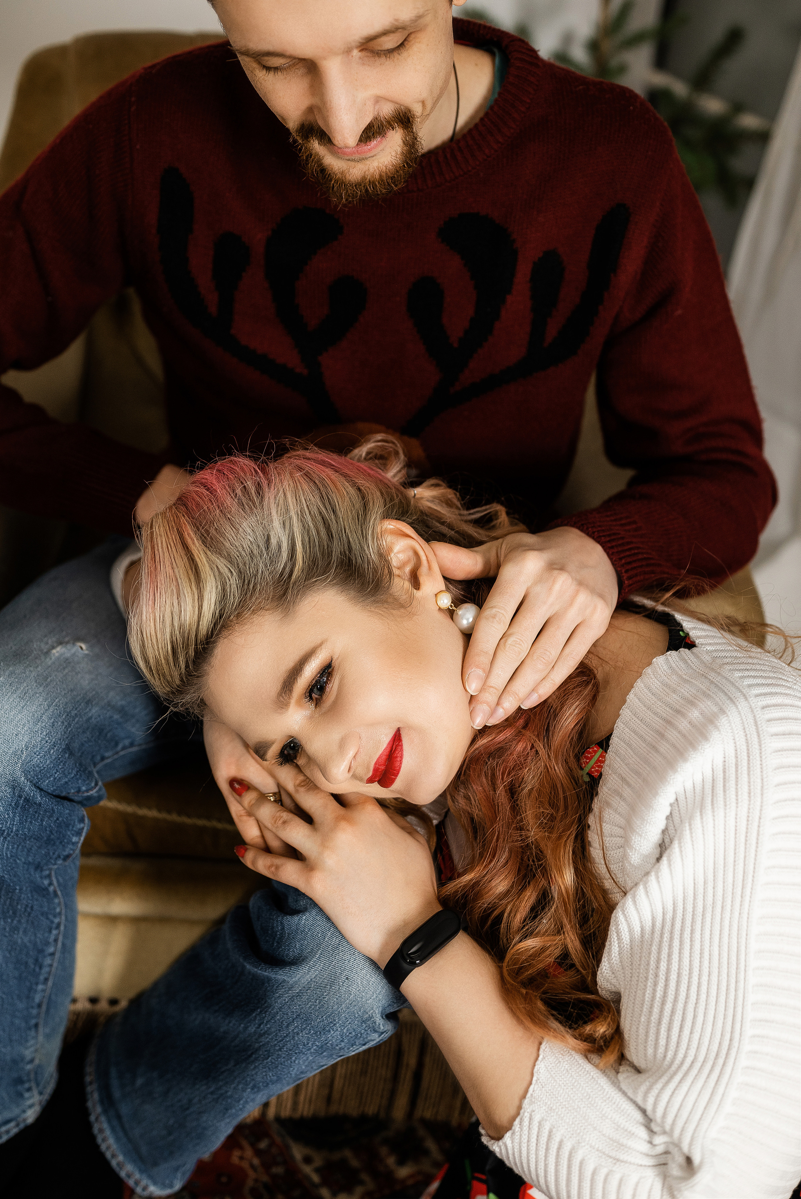 Новогодняя винтажная съемка. Свадебный и портретный фотограф в Минске Наташа Каракулова