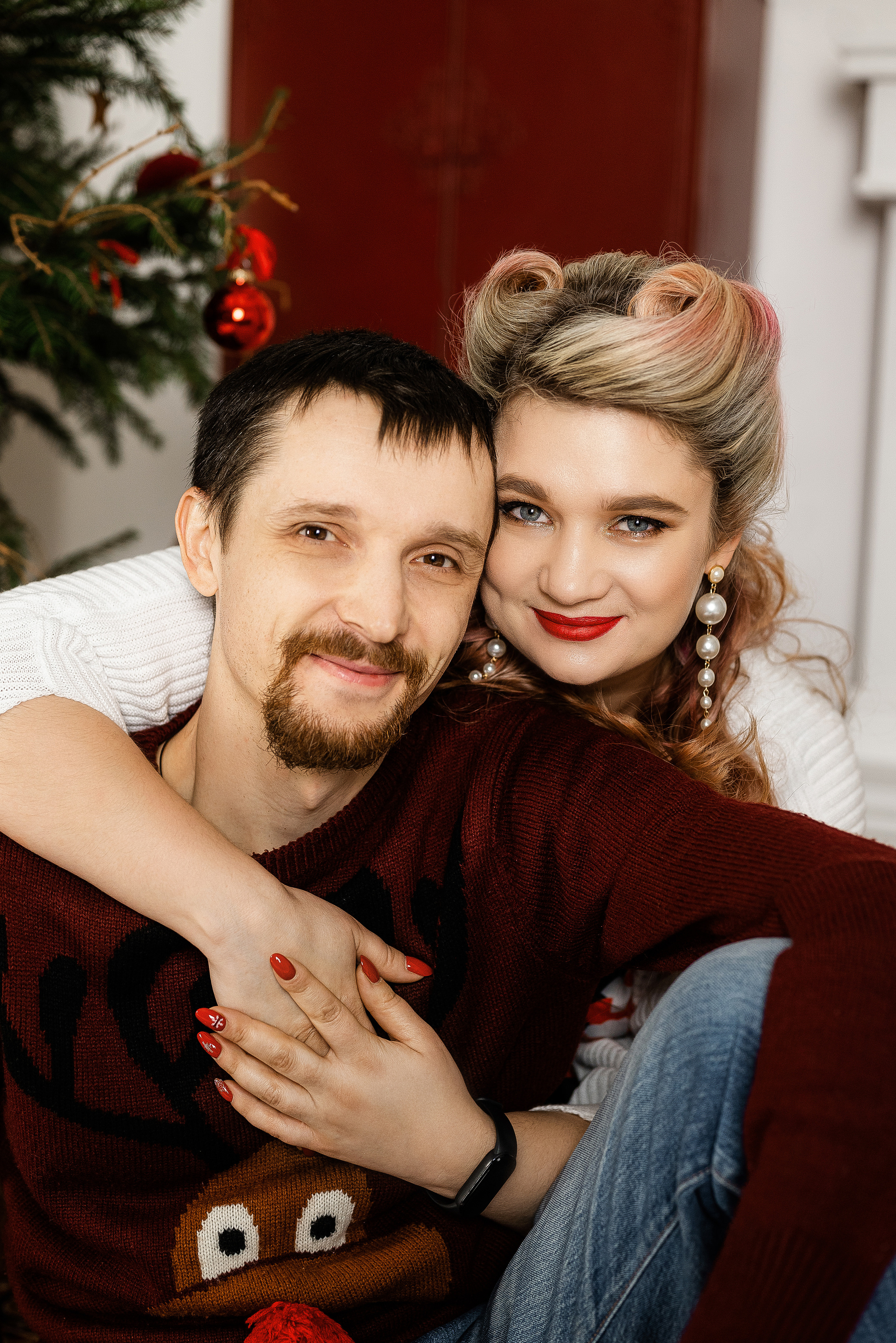 Новогодняя винтажная съемка. Свадебный и портретный фотограф в Минске Наташа Каракулова