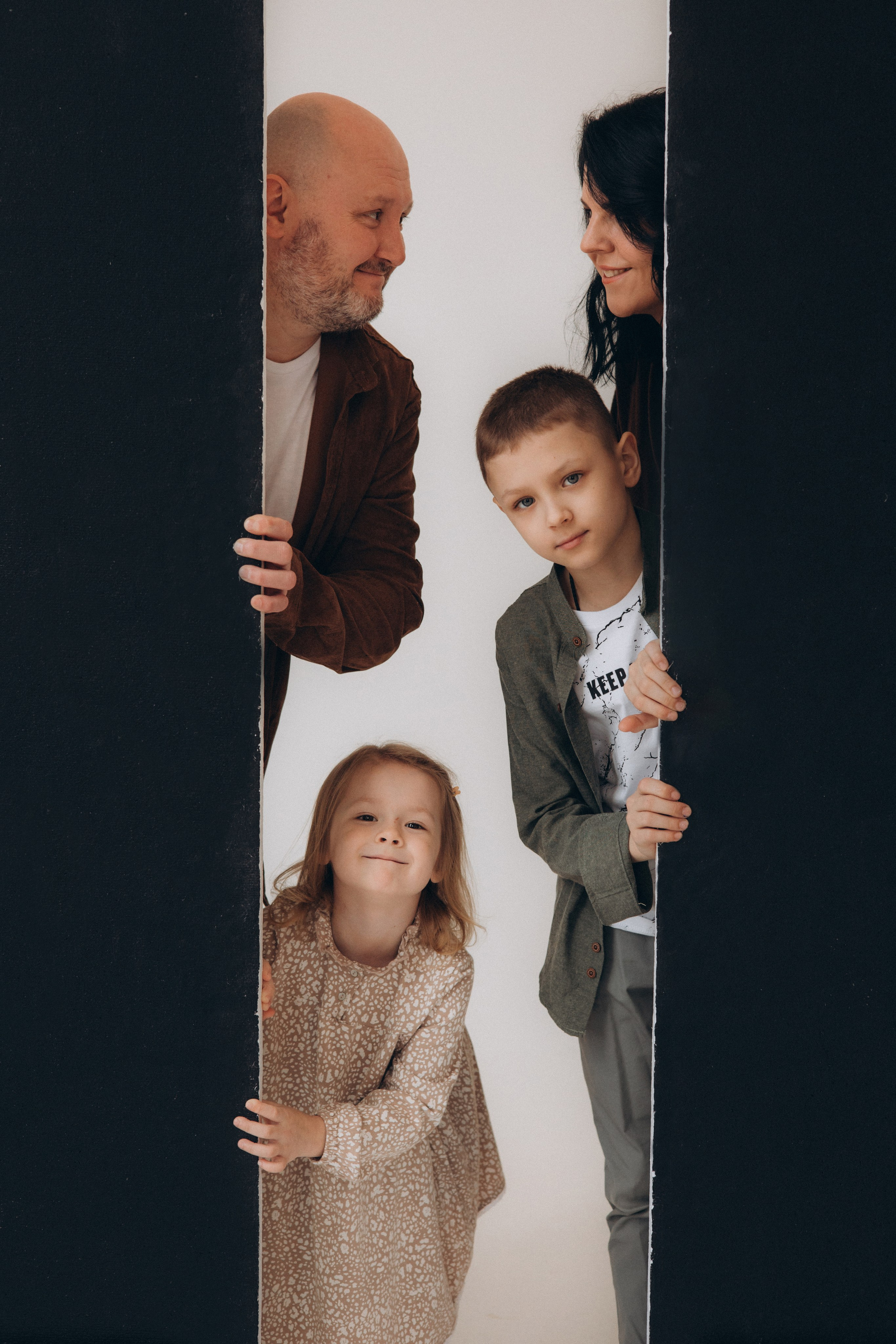 Антон, Оля, Миша, Настя. Семейный фотограф Нижний Новгород Мария Воробьева